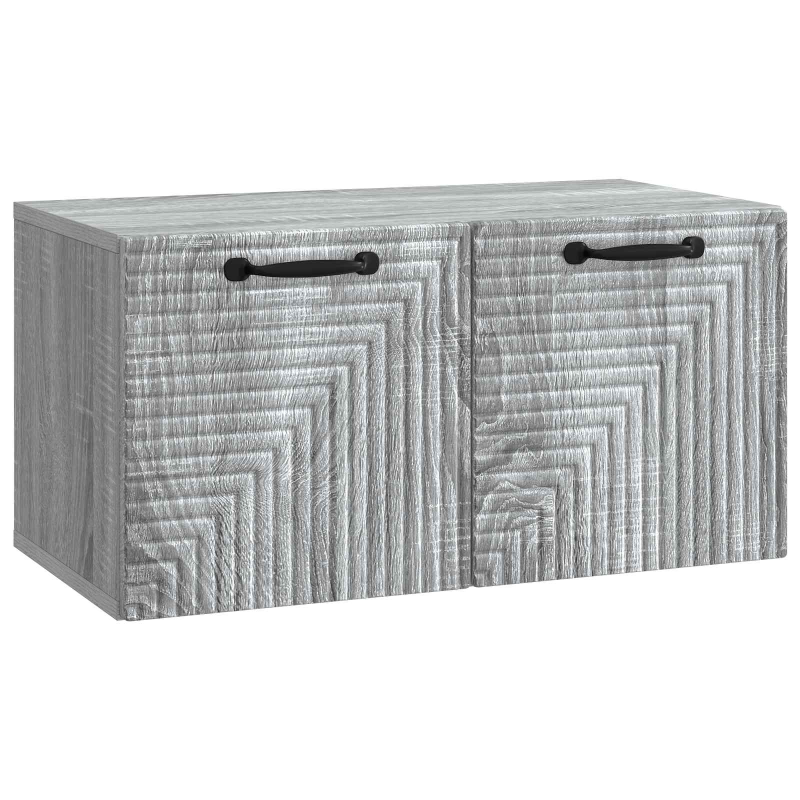 Sieninė TV spintelė Pilka sonoma ąžuolo 59,5 x 31 x 30 cm