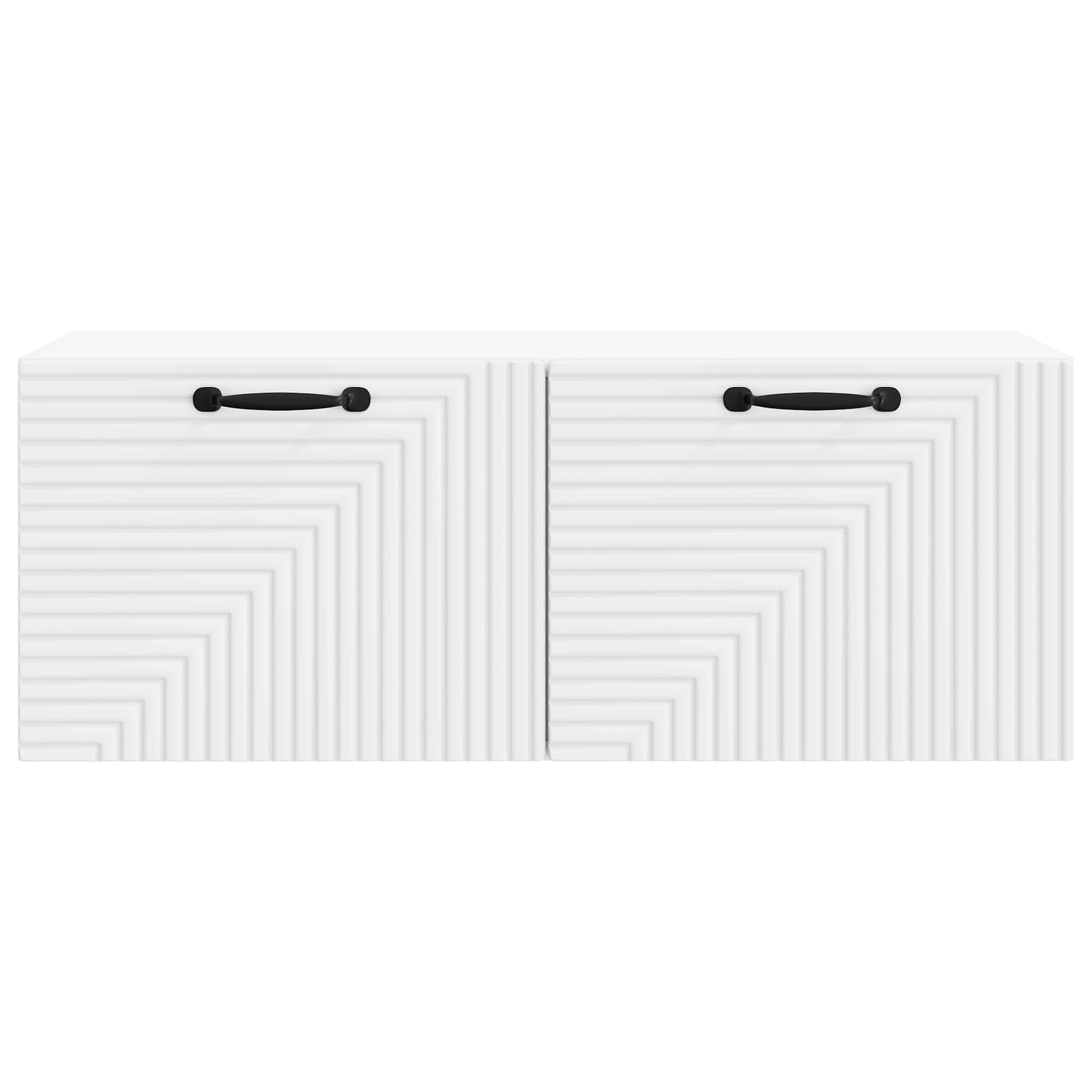 Sieninė TV spintelė Balta 78,5 x 31 x 30 cm Apdirbta mediena