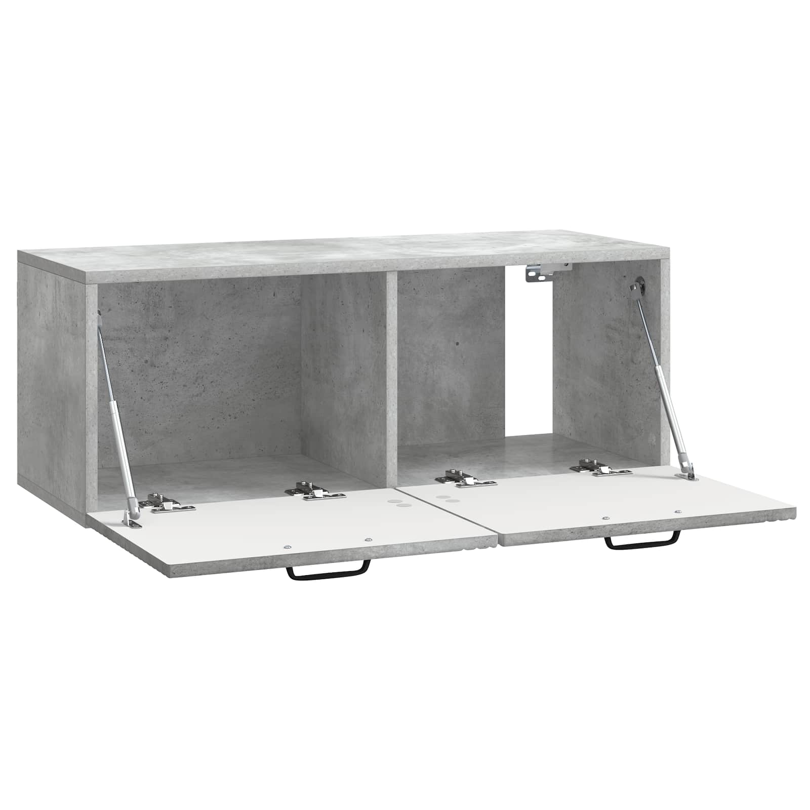 Sieninė TV spintelė Betono pilka 78,5 x 31 x 30 cm