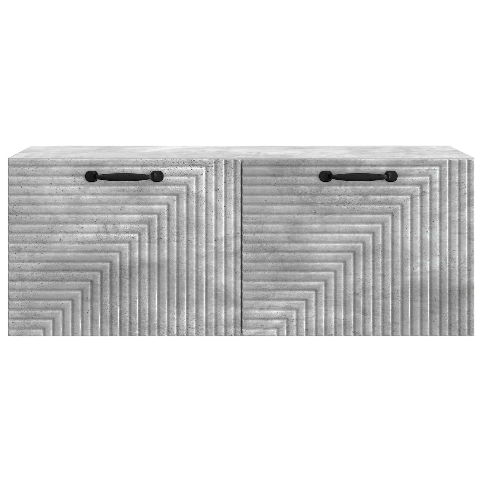 Sieninė TV spintelė Betono pilka 78,5 x 31 x 30 cm