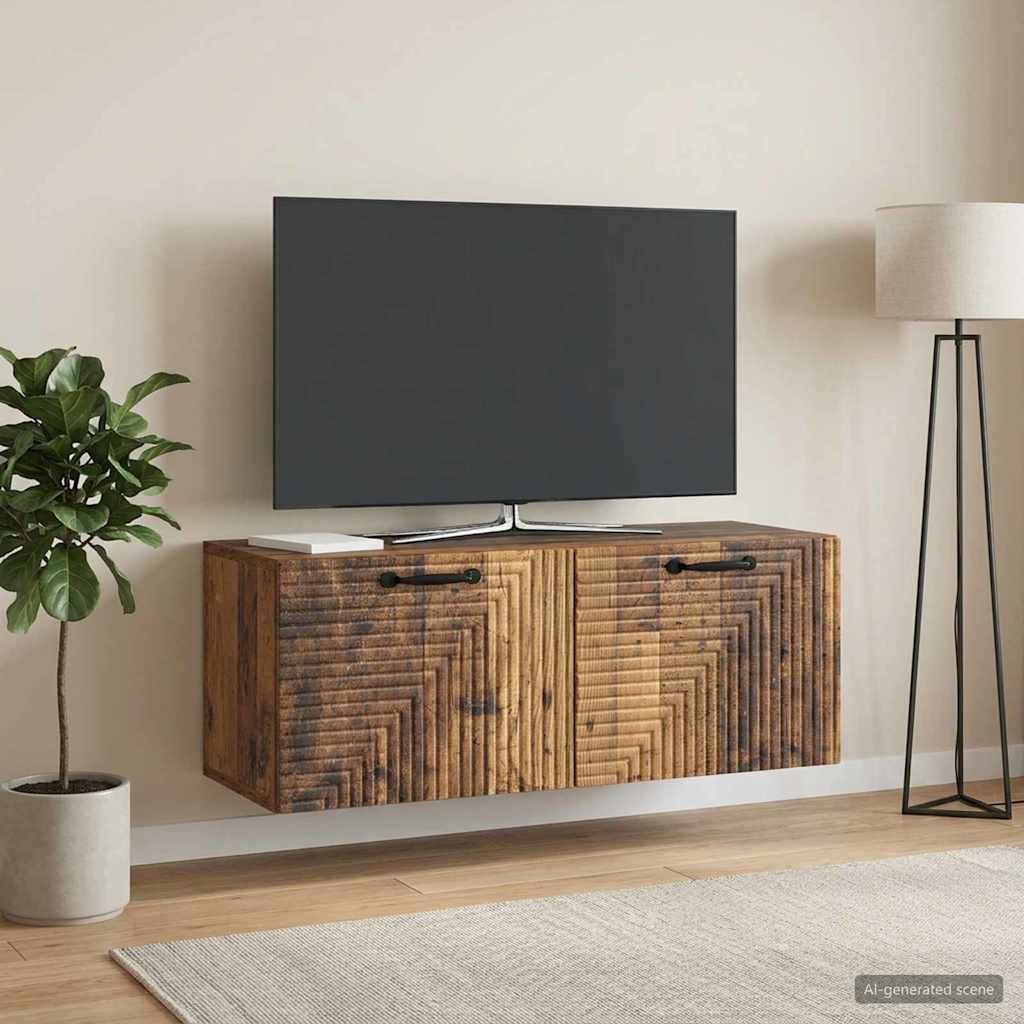Sieninė TV spintelė Sendintos medienos 78,5 x 31 x 30 cm