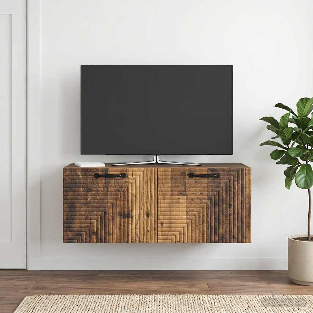 Sieninė TV spintelė Sendintos medienos 78,5 x 31 x 30 cm