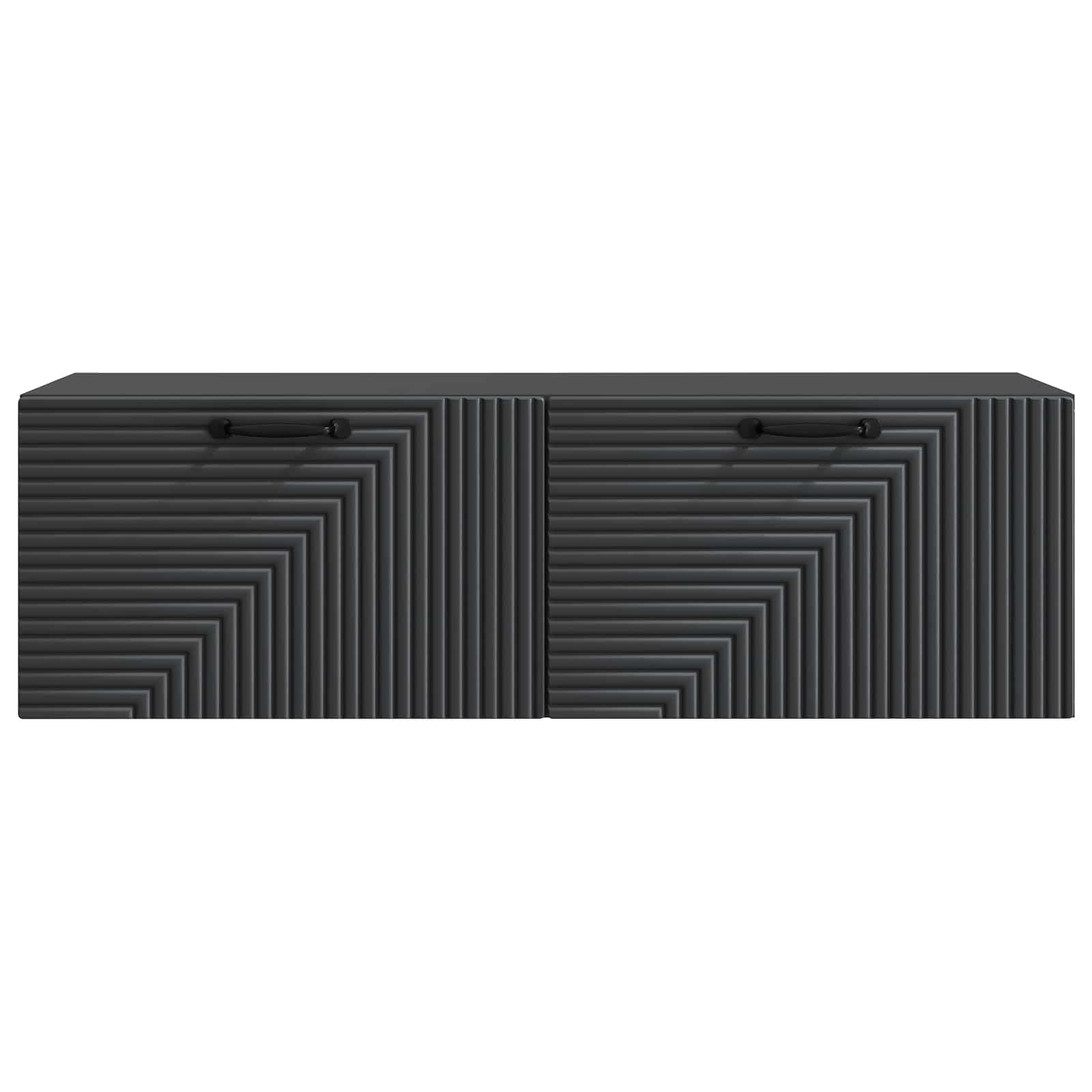 Sienas TV skapītis Melns 98 x 31 x 30 cm Konstruētā koksne