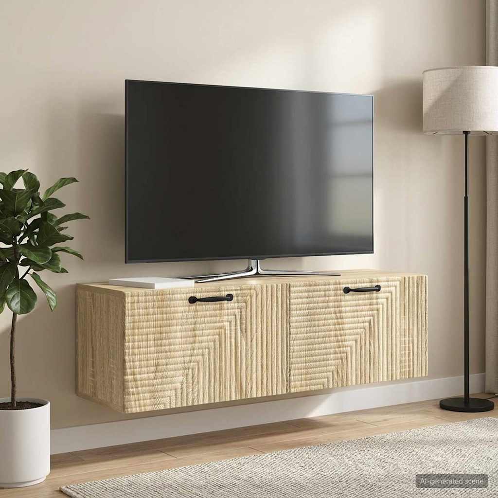 Sienas TV skapis Sonoma ozols 98 x 31 x 30 cm