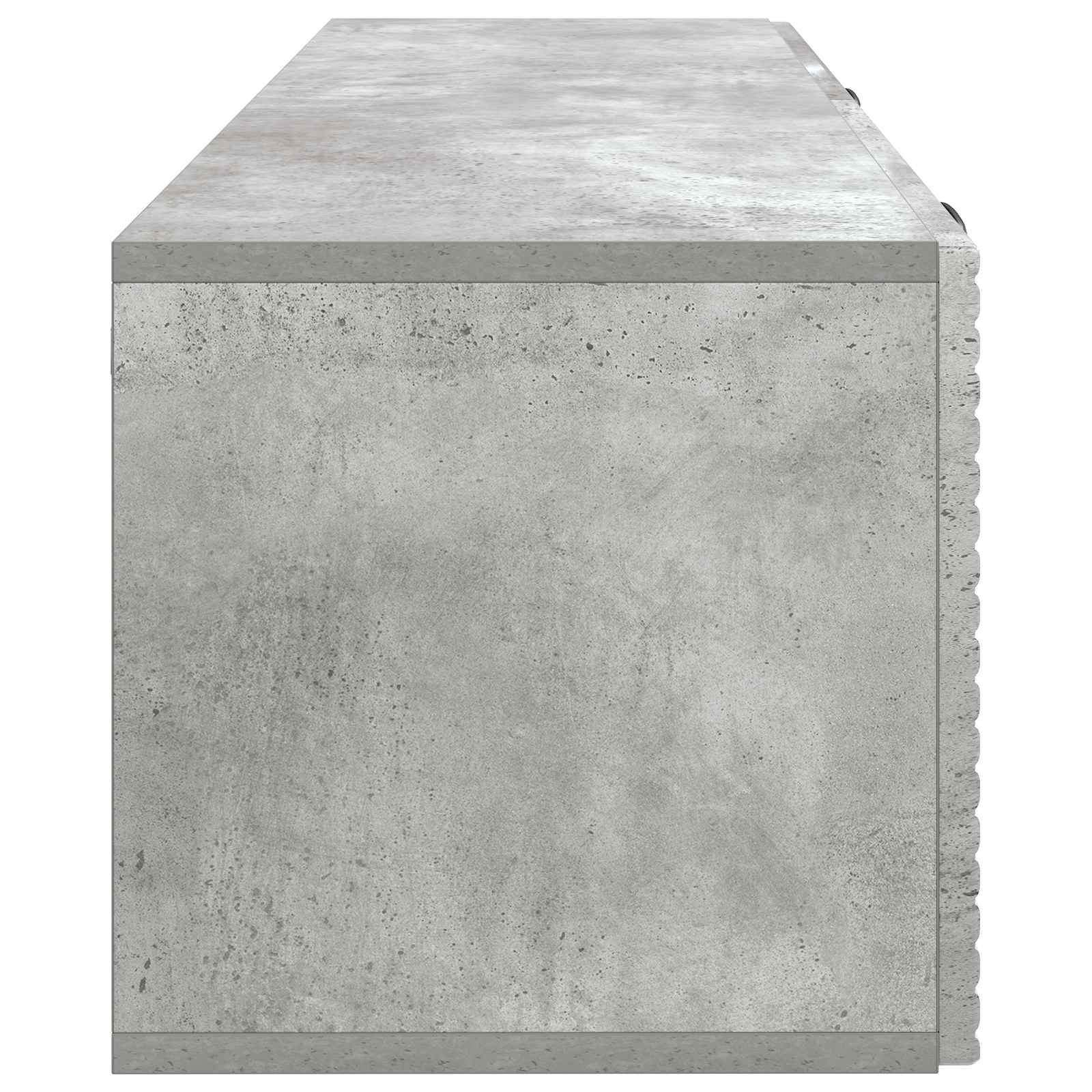 Sieninė TV spintelė Betono pilka 98 x 31 x 30 cm