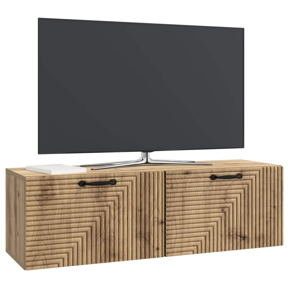 Sieninė TV spintelė Artisano ąžuolo 98 x 31 x 30 cm