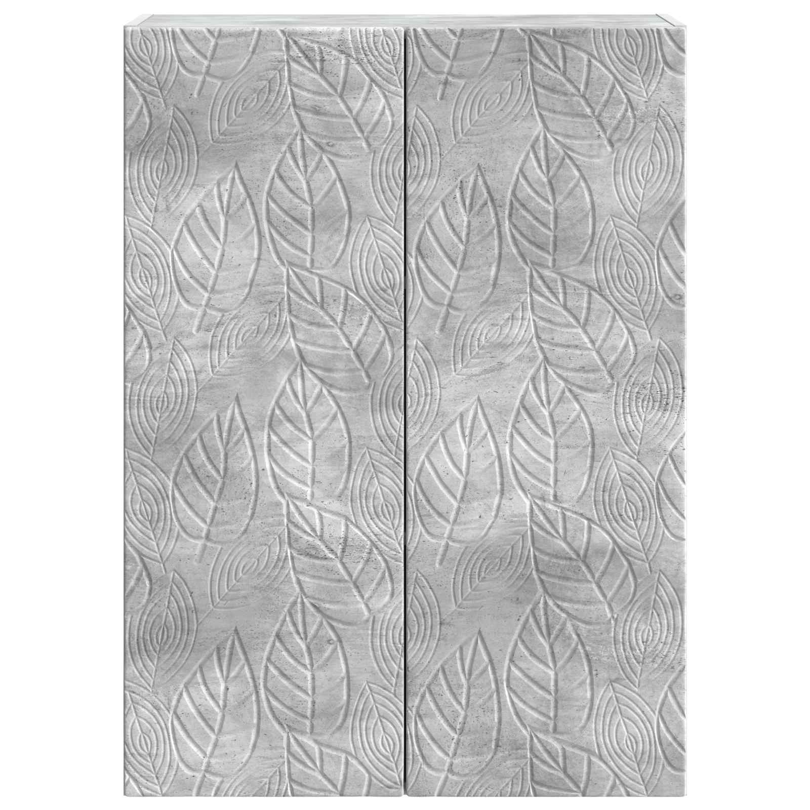 Prie sienos montuojama spinta Betono pilka 66 x 34,5 x 90 cm