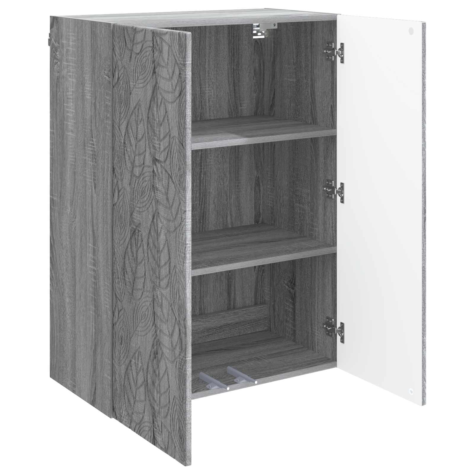 Prie sienos montuojama spinta Pilka Sonoma 66 x 34,5 x 90 cm
