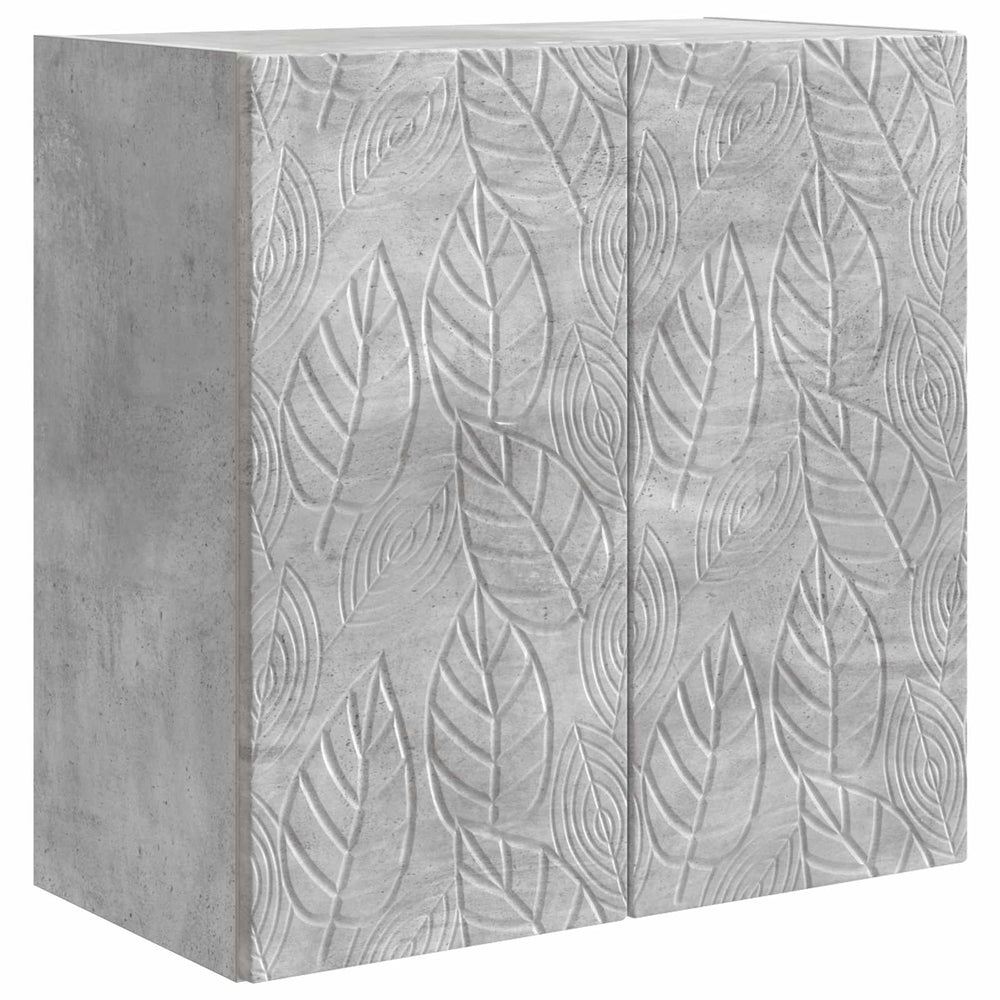 Prie sienos montuojama spinta Betono pilka 59 x 31 x 60 cm