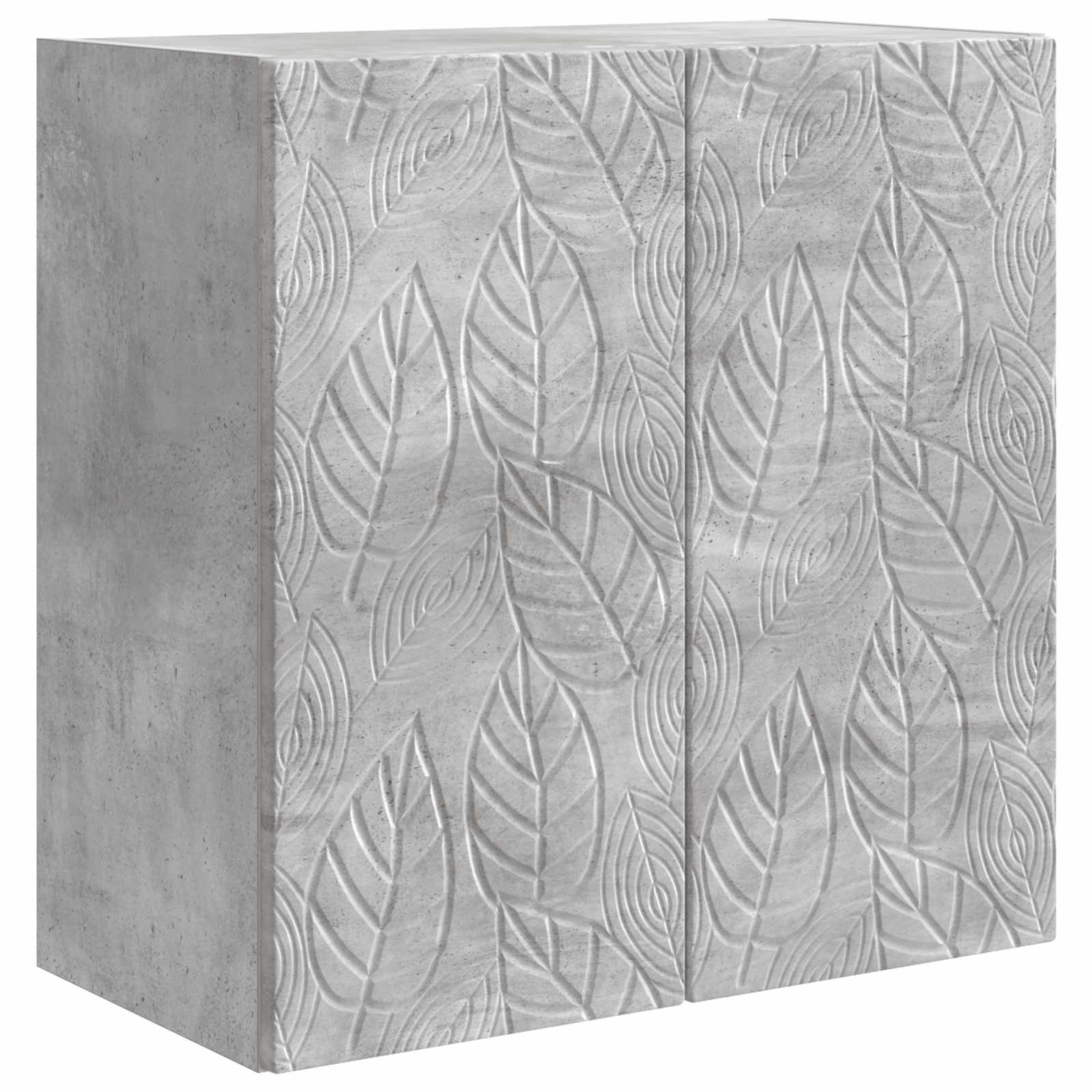 Prie sienos montuojama spinta Betono pilka 59 x 31 x 60 cm