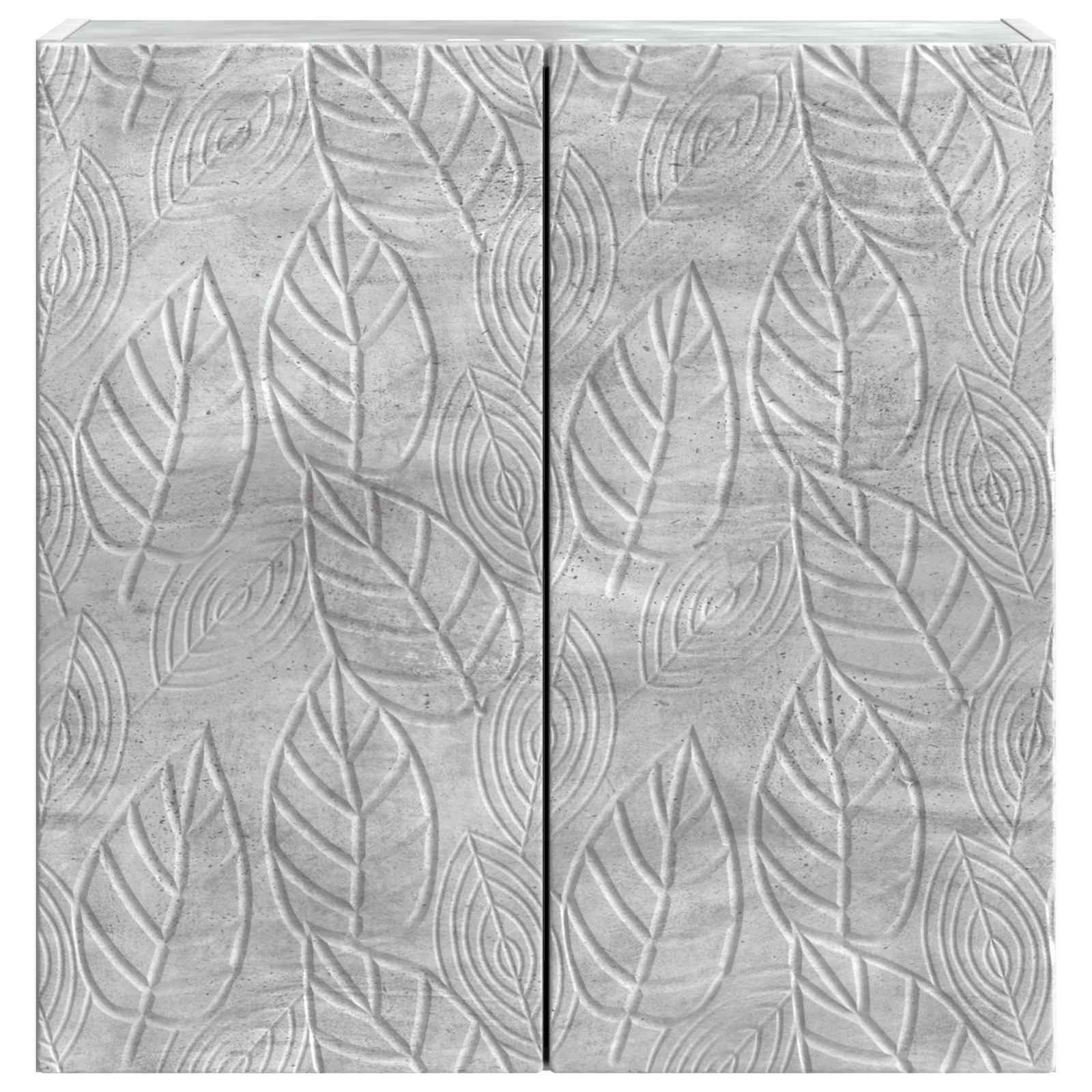 Prie sienos montuojama spinta Betono pilka 59 x 31 x 60 cm