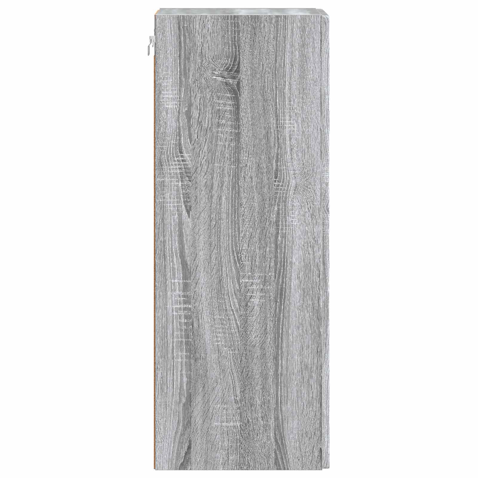Prie sienos montuojama spinta Pilka Sonoma 33 x 34,5 x 90 cm