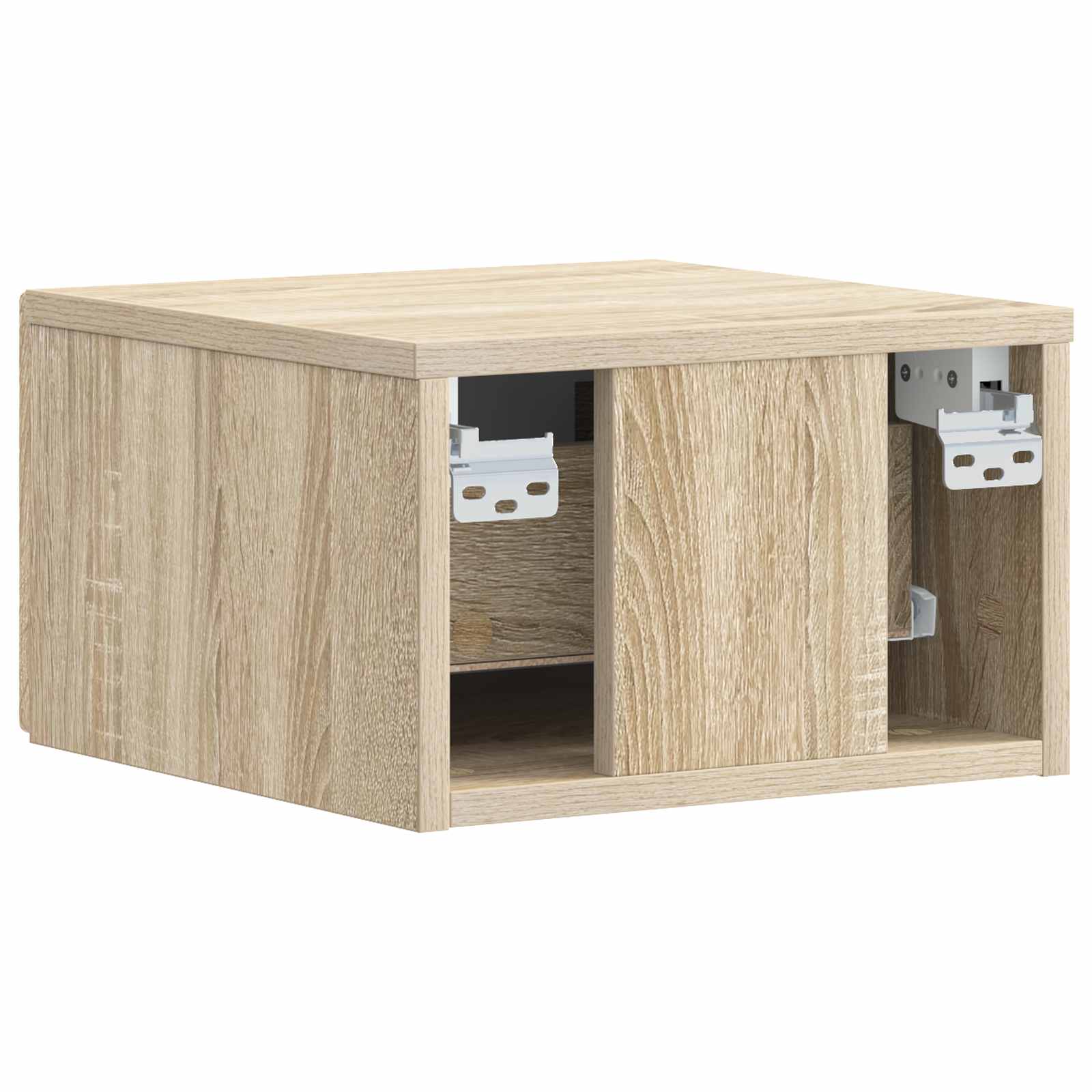 Sieninis naktinis staliukas 2 pcs Sonoma ąžuolas