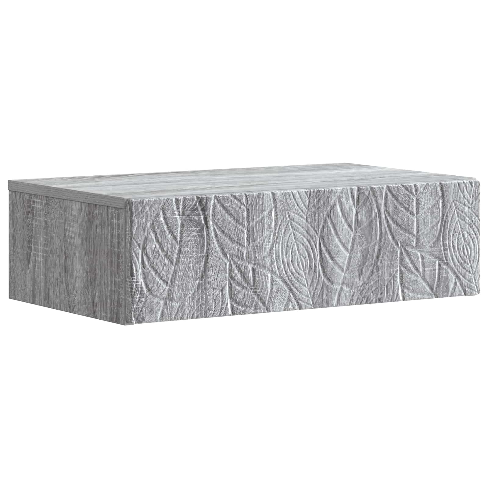 Sieninis šoninis staliukas Pilka Sonoma 87,5 x 34,5 x 17 cm