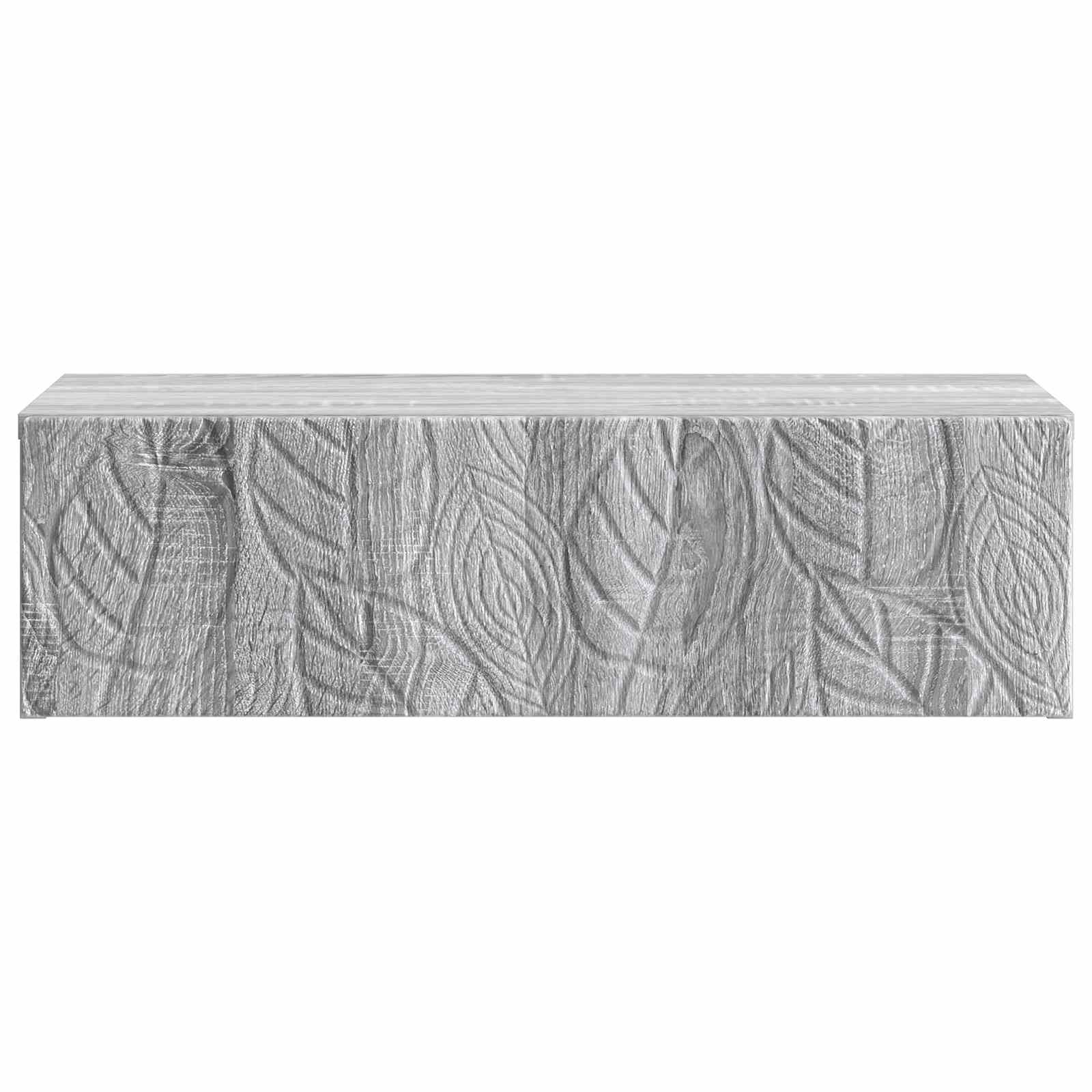 Sieninis šoninis staliukas Pilka Sonoma 87,5 x 34,5 x 17 cm
