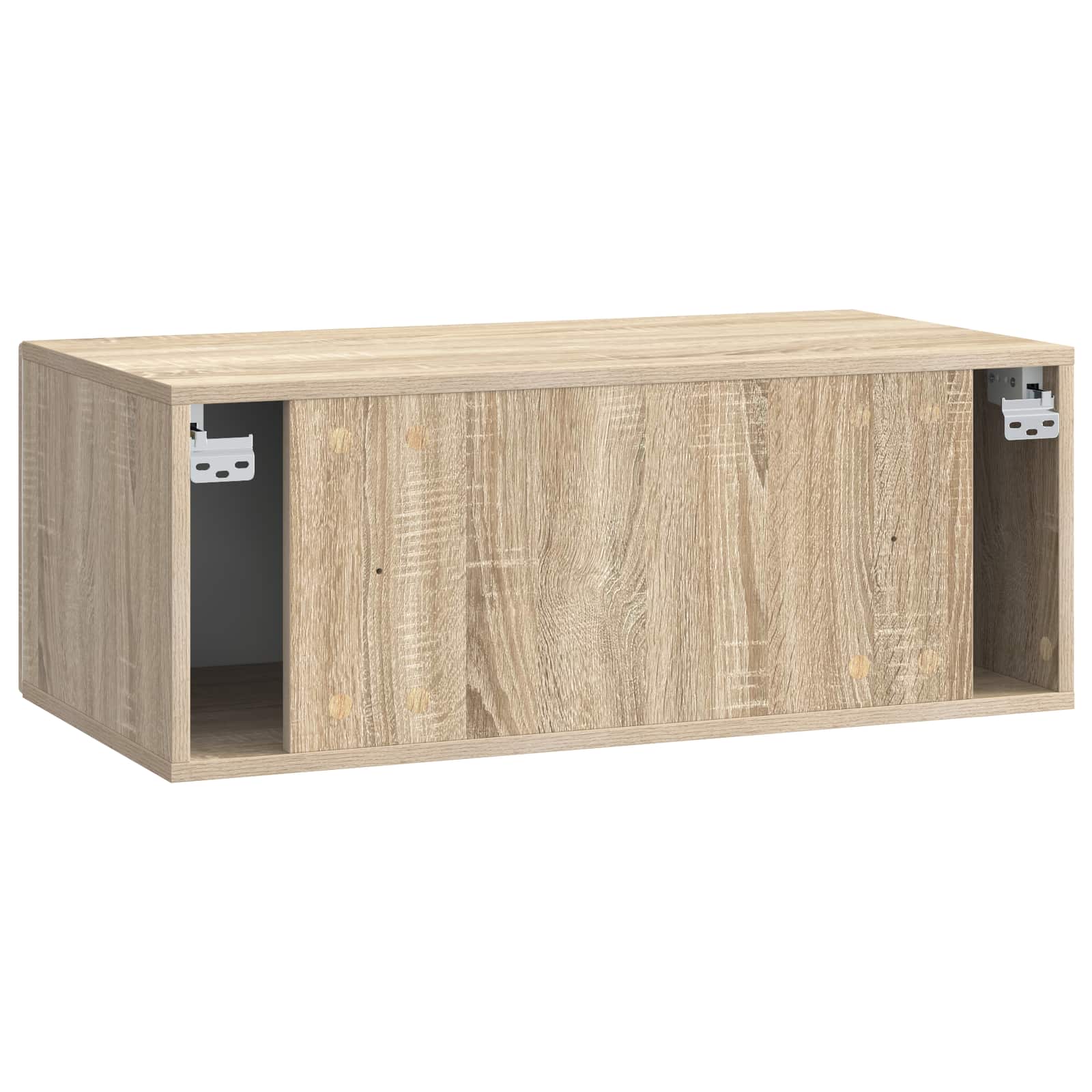 Sieninė TV spintelė 78,5 x 41 x 30 cm Sonoma ąžuolas