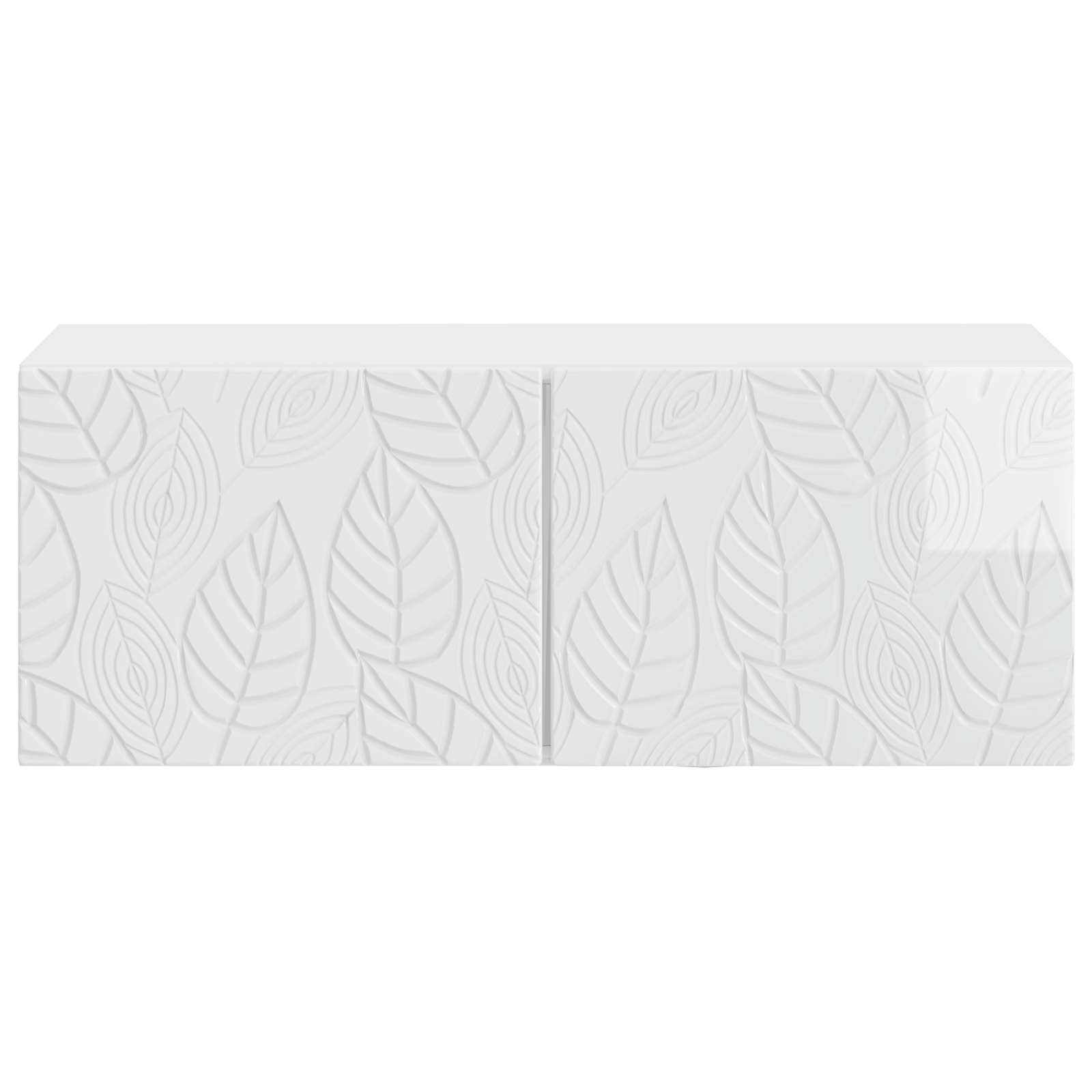 Sieninė TV spintelė 78,5 x 41 x 30 cm Itin blizgi balta