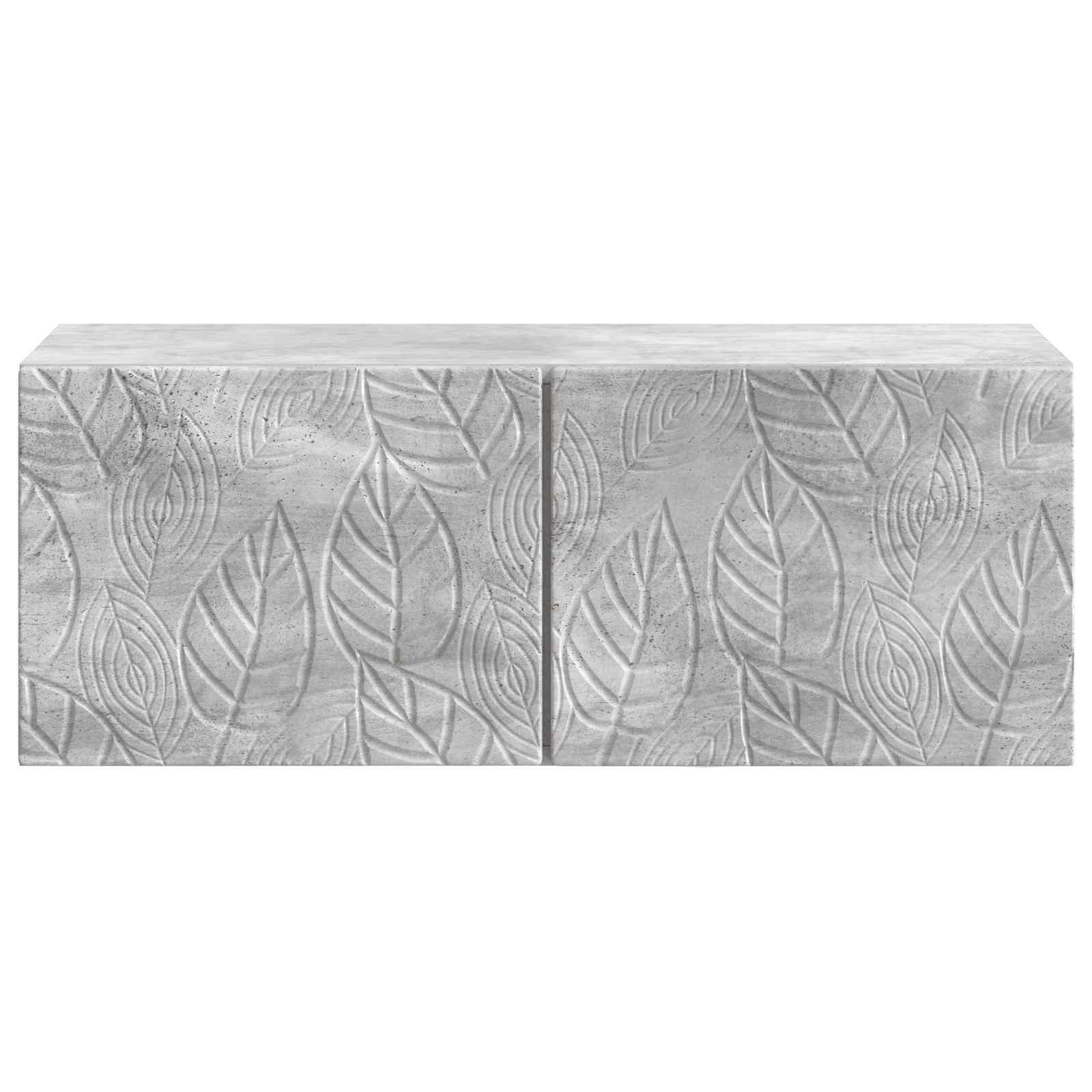 Sieninė TV spintelė 98 x 41 x 30 cm Betono pilka