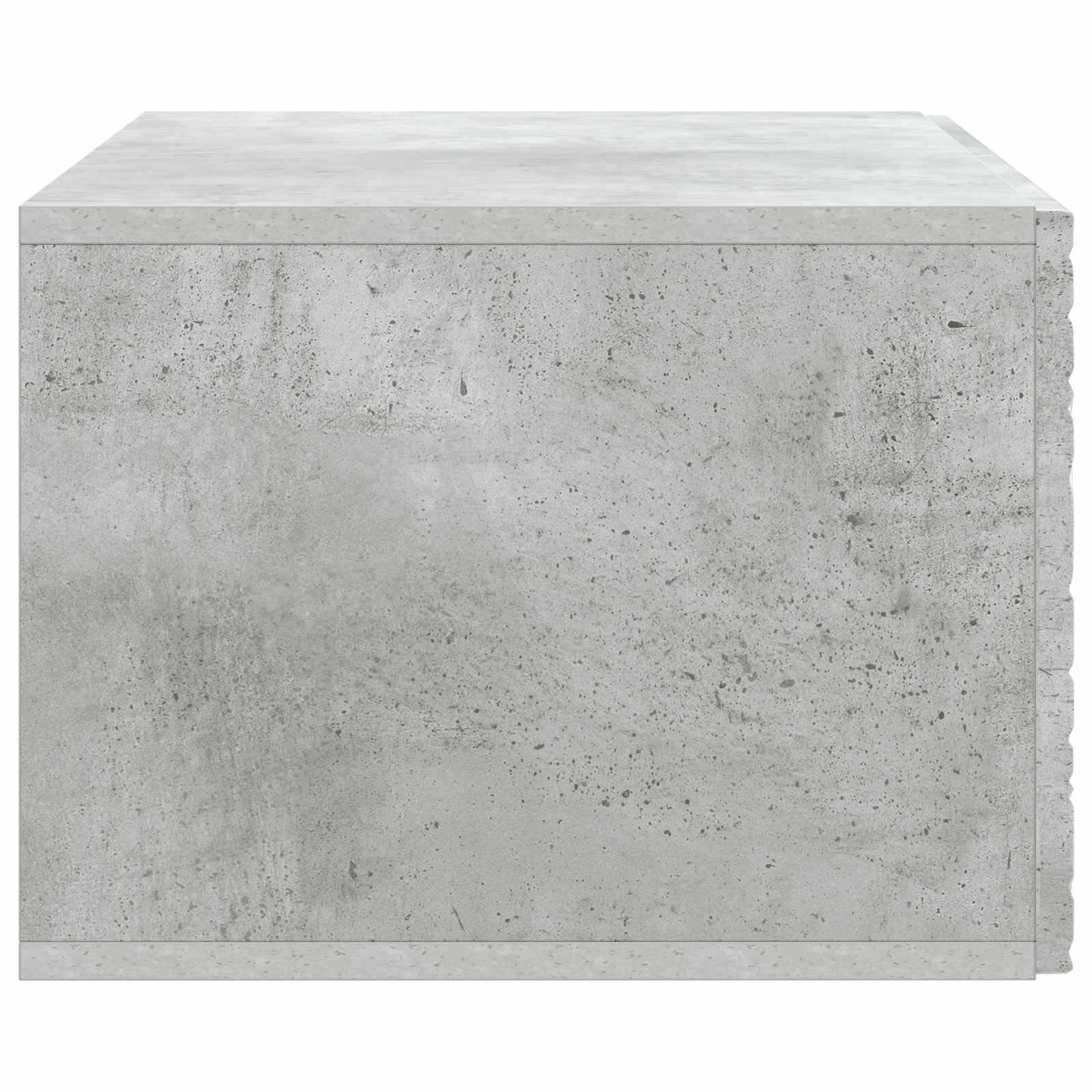 Sieninė TV spintelė 98 x 41 x 30 cm Betono pilka