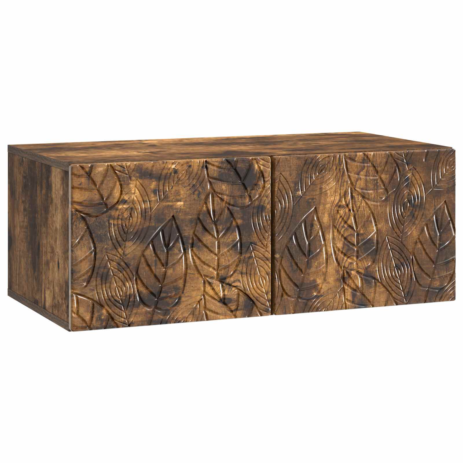 Sieninė TV spintelė 98 x 41 x 30 cm Dūminio ąžuolo