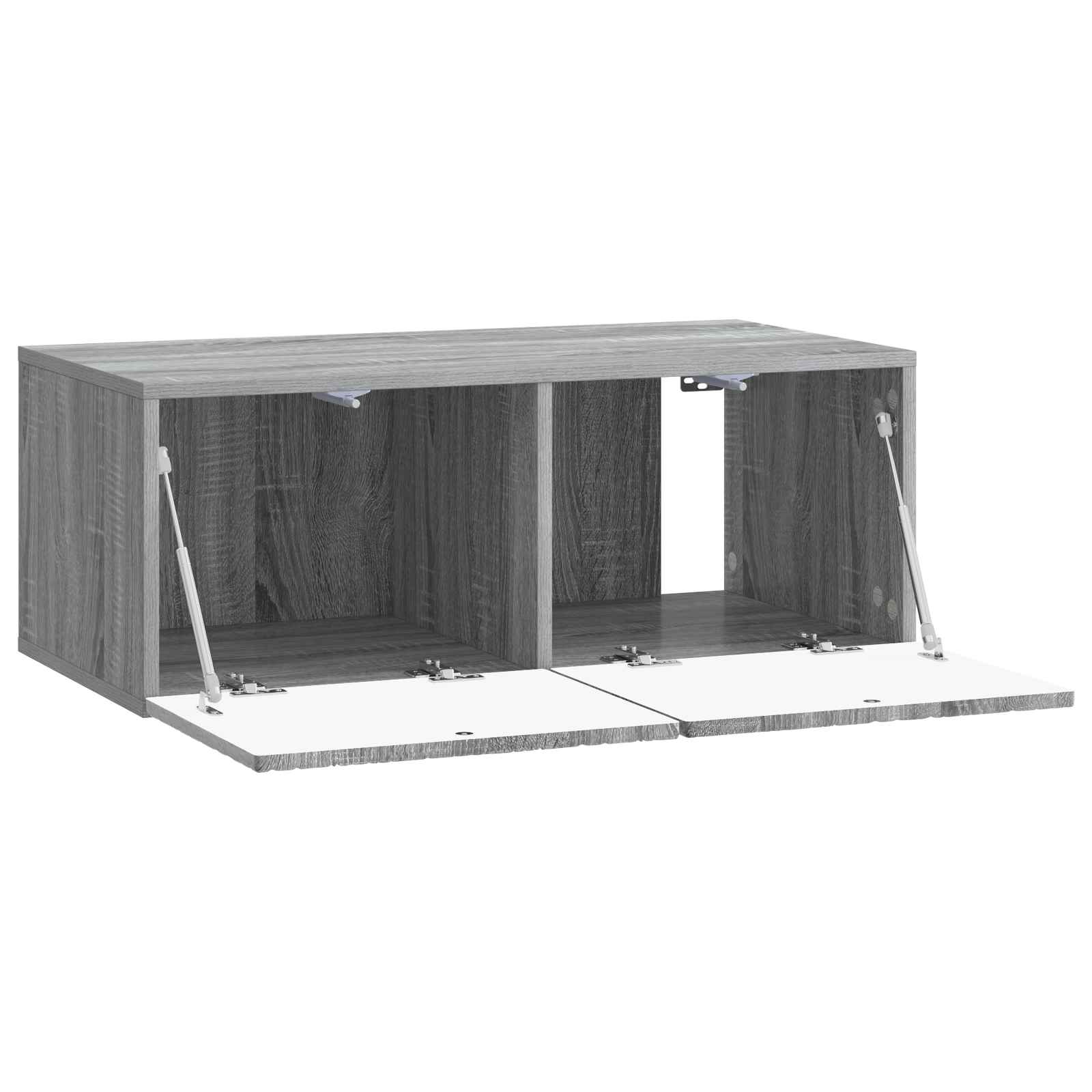Sieninė TV spintelė 98 x 41 x 30 cm Pilka Sonoma