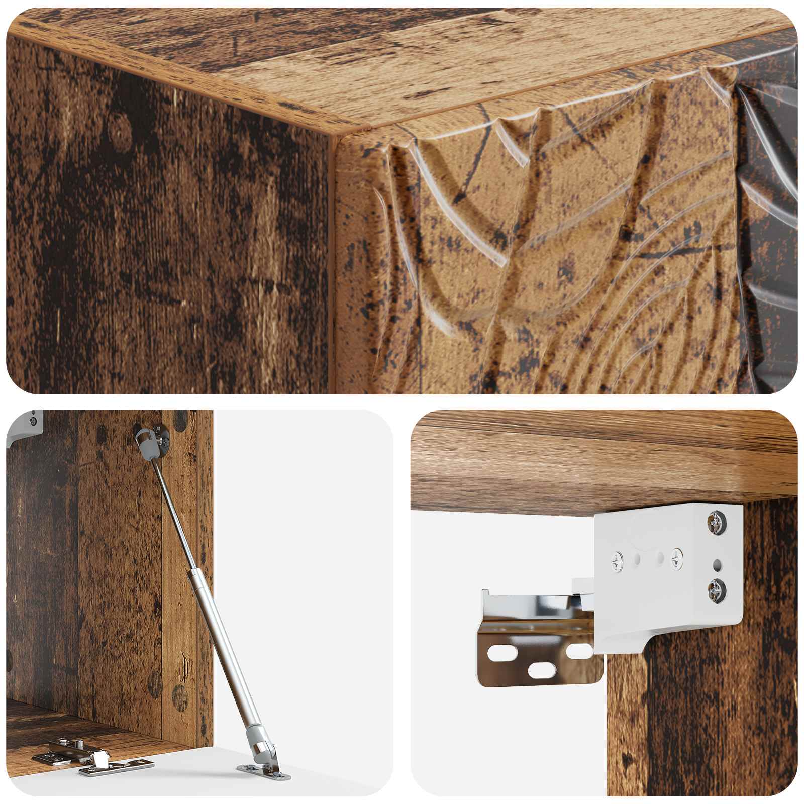 Sieninė TV spintelė 98 x 41 x 30 cm Sendintos medienos