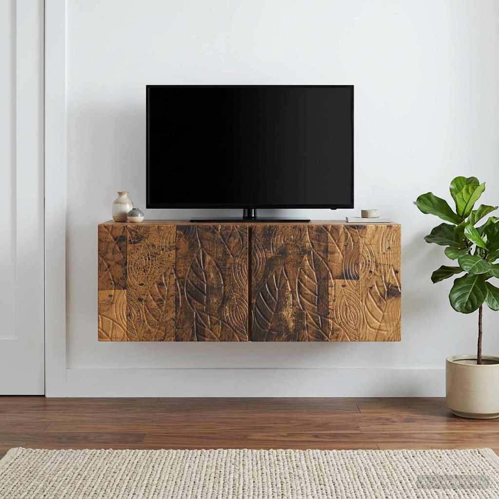 Sieninė TV spintelė 98 x 41 x 30 cm Sendintos medienos