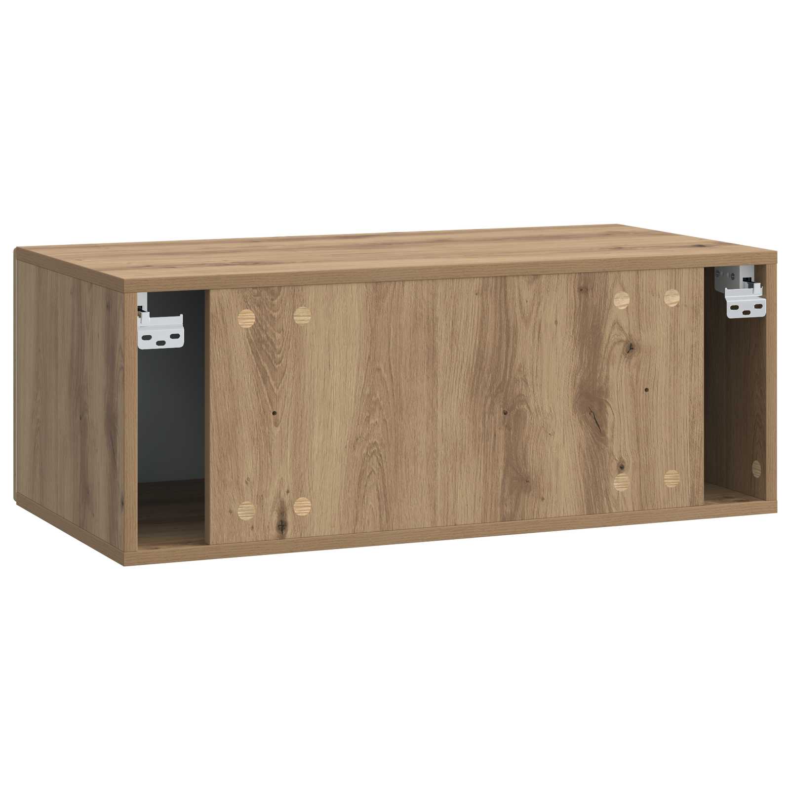 Sieninė TV spintelė 98 x 41 x 30 cm Artisano ąžuolo
