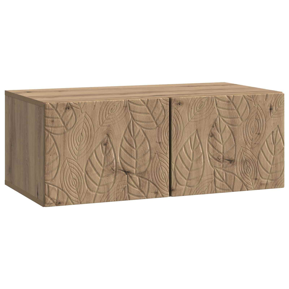 Sieninė TV spintelė 59,5 x 31 cm Artisano ąžuolo