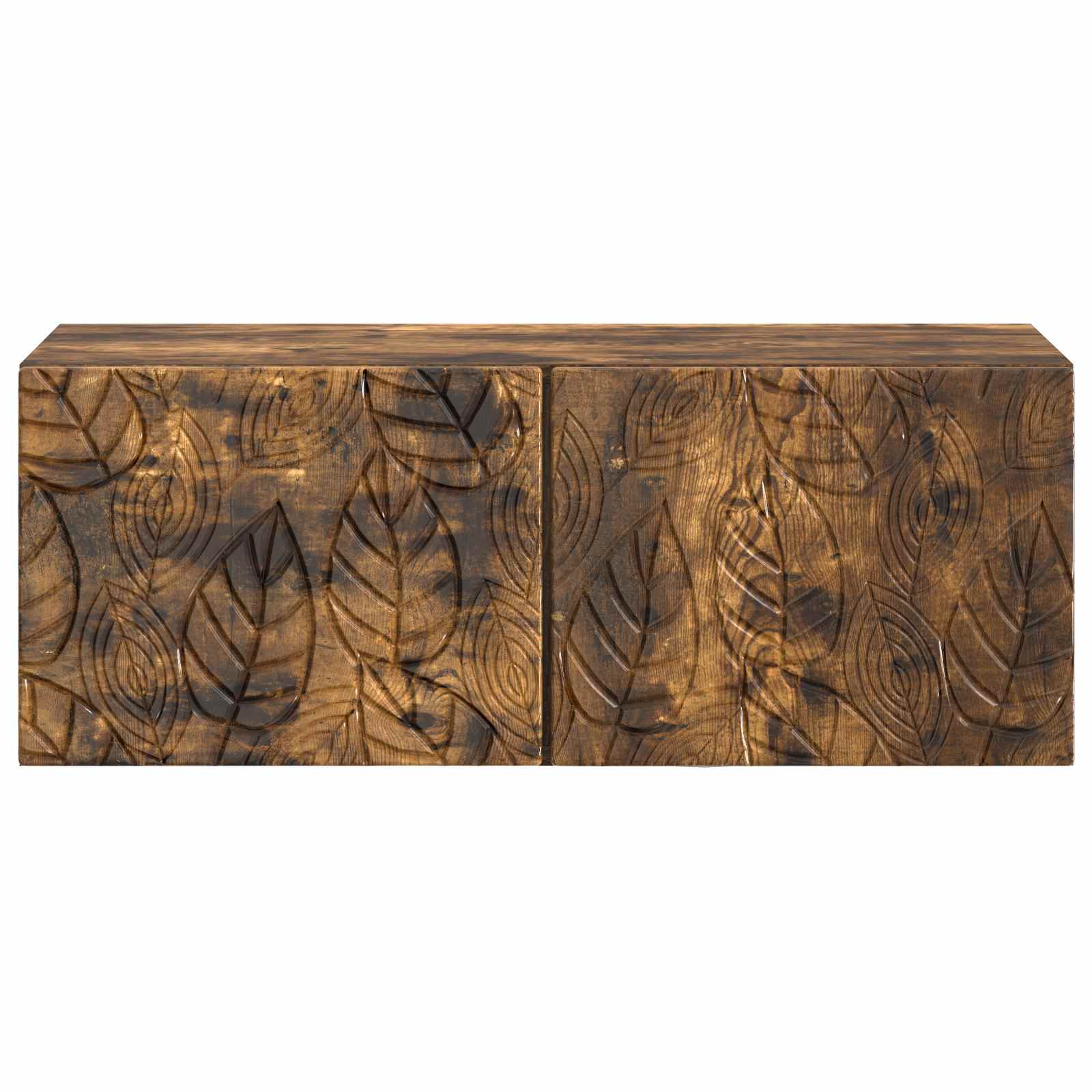 Sieninė TV spintelė 98 x 31 cm Dūminio ąžuolo Apdirbta mediena