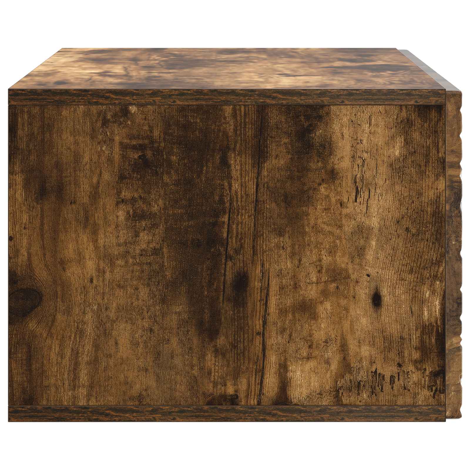 Sieninė TV spintelė 98 x 31 cm Dūminio ąžuolo Apdirbta mediena