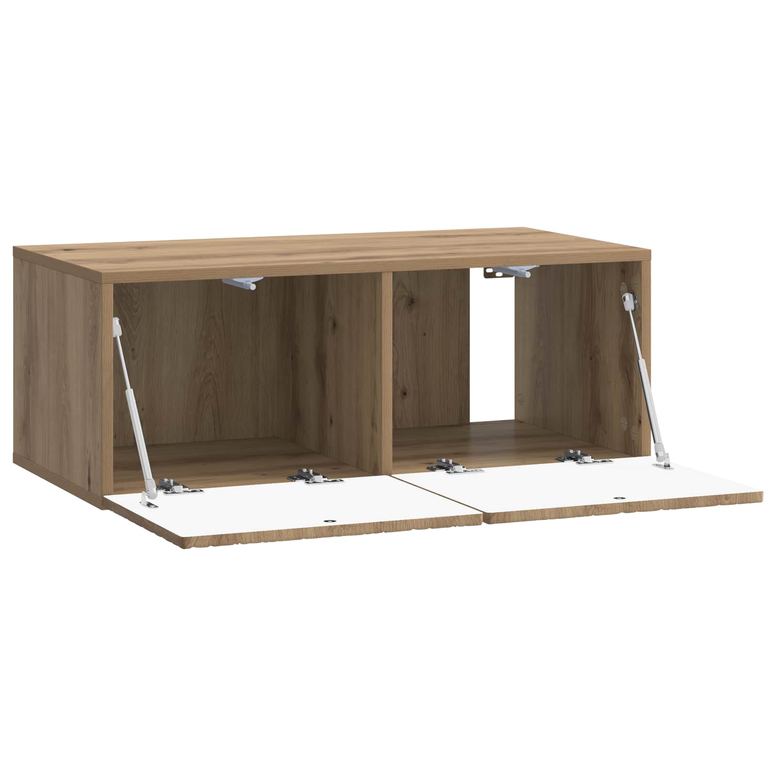 Sieninė TV spintelė 98 x 31 cm Artisano ąžuolo Apdirbta mediena