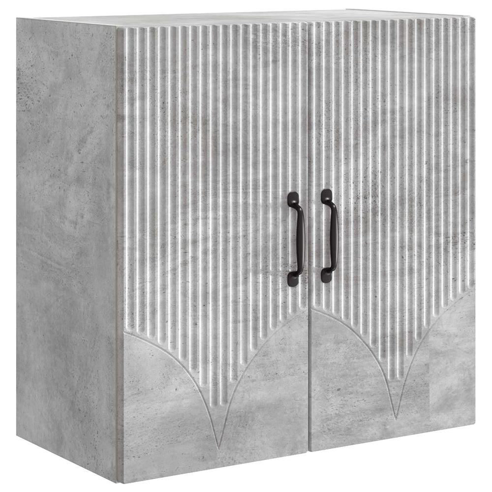 Prie sienos montuojama spinta Betono pilka 59 x 31 x 60 cm
