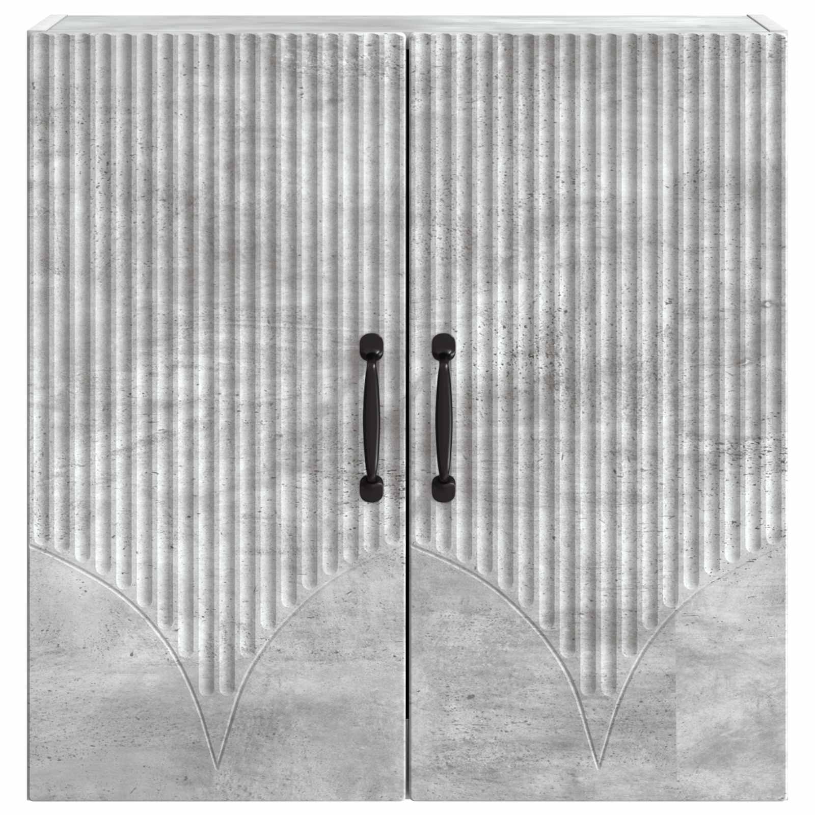 Prie sienos montuojama spinta Betono pilka 59 x 31 x 60 cm