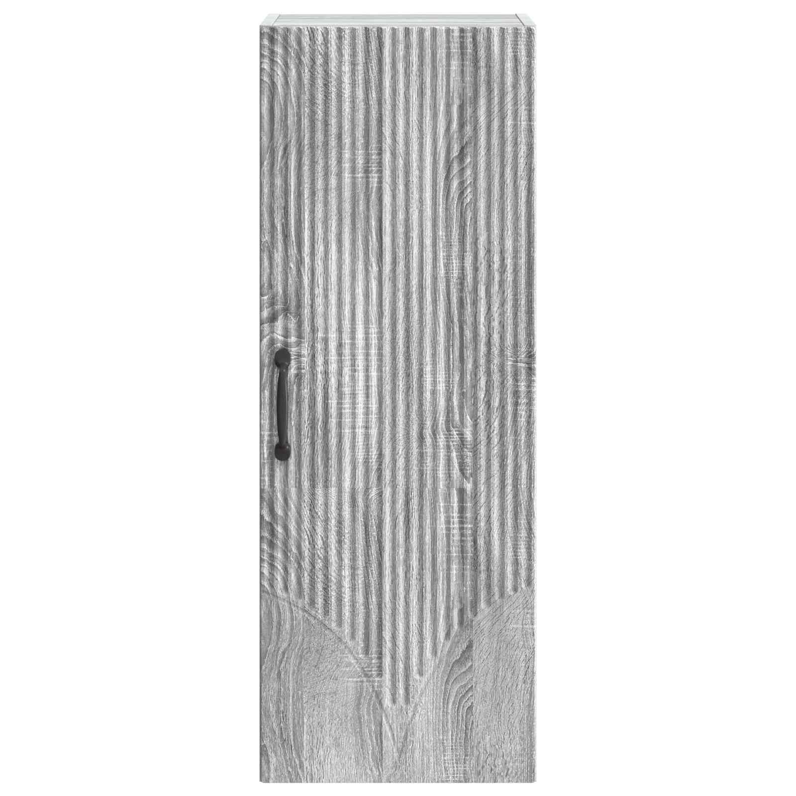 Prie sienos montuojama spinta Pilka Sonoma 33 x 34,5 x 90 cm