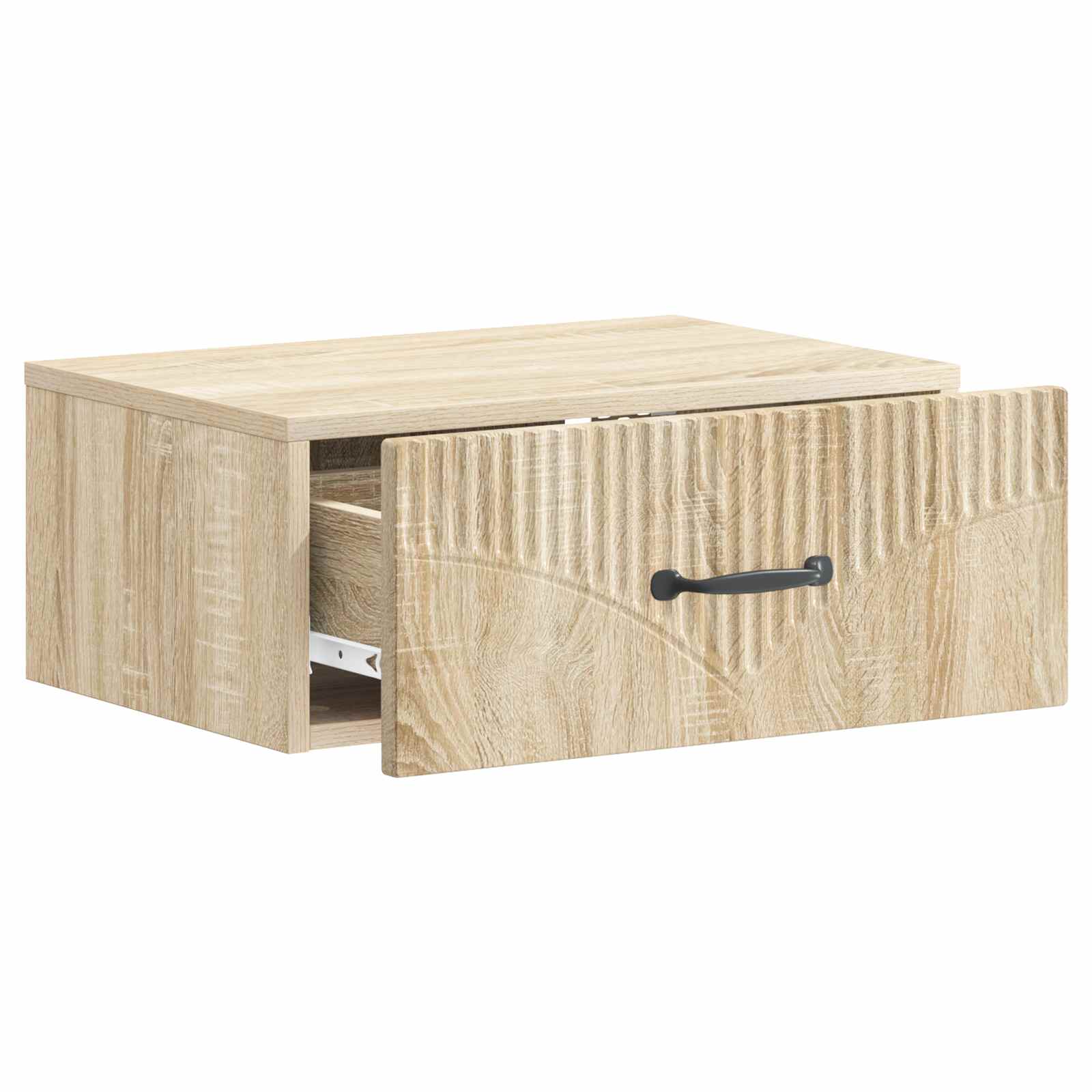 Sienas naktsgaldiņš ozolkoka Sonoma 49 x 34,5 x 20 cm
