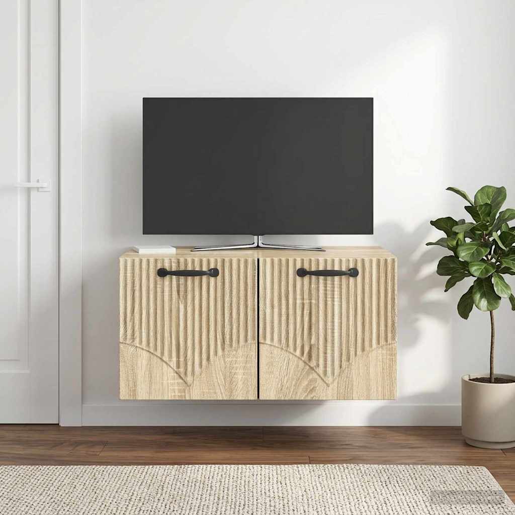 Sieninė TV spintelė Sonoma ąžuolas 59,5 x 41 x 30 cm