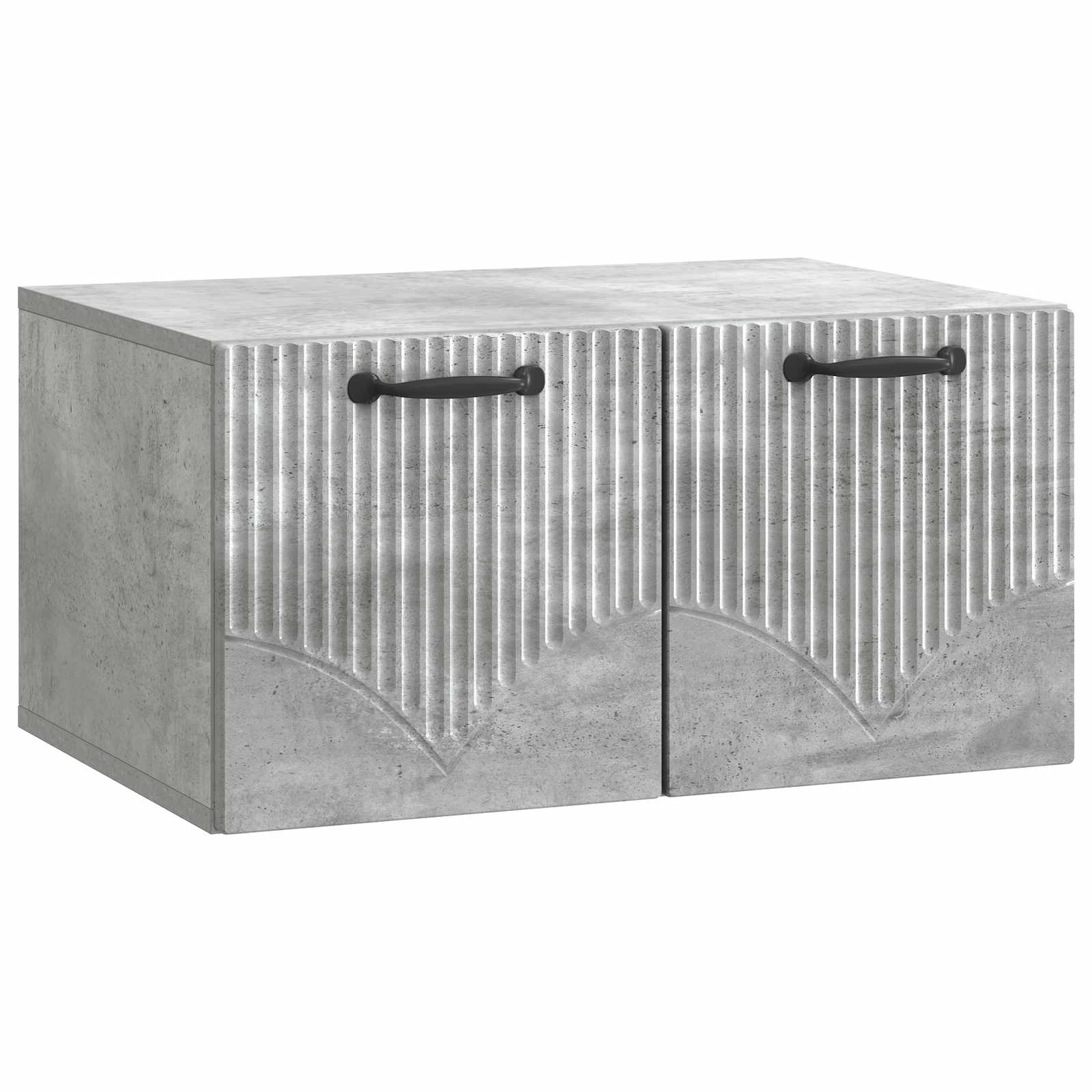 Sieninė TV spintelė Betono pilka 59,5 x 41 x 30 cm