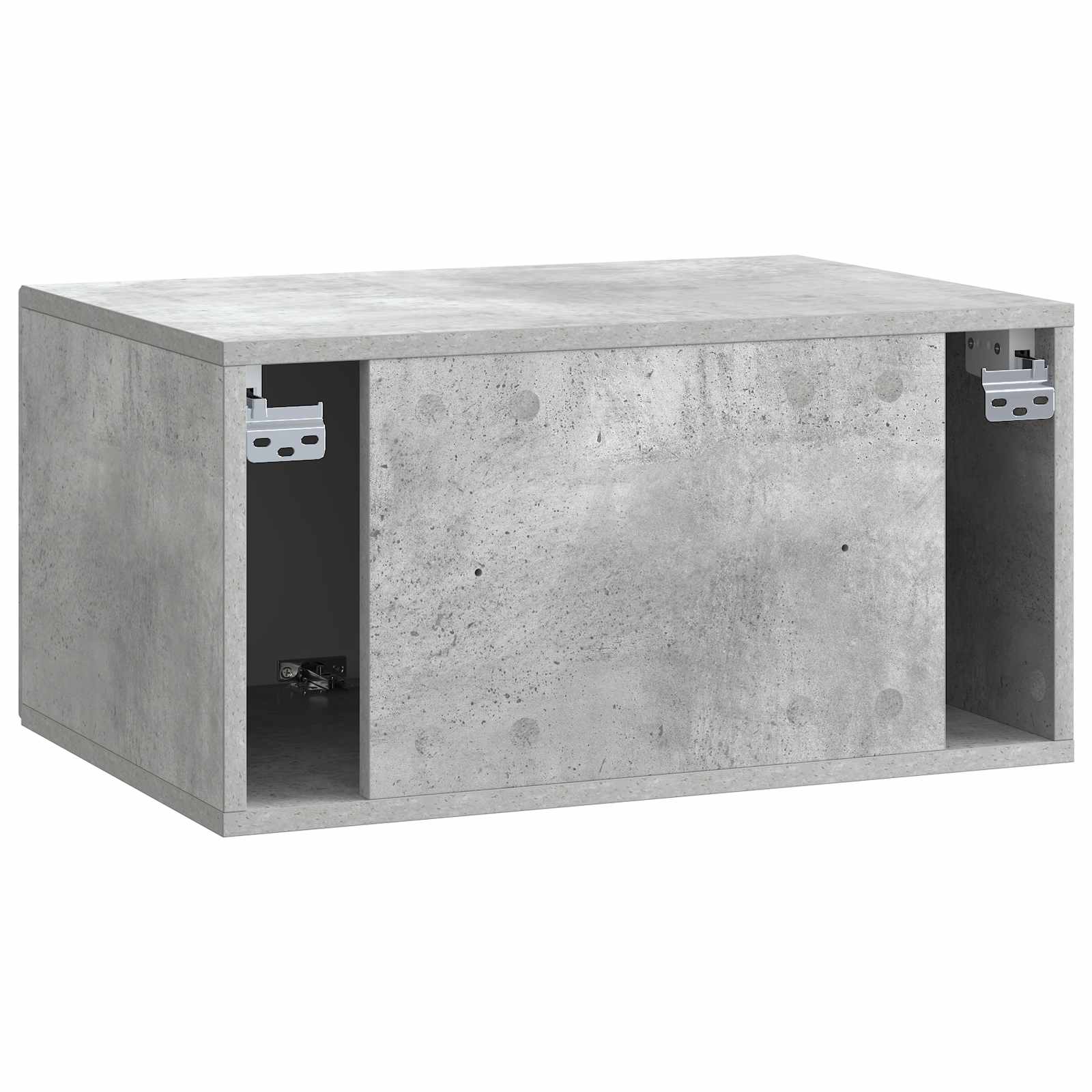 Sieninė TV spintelė Betono pilka 59,5 x 41 x 30 cm