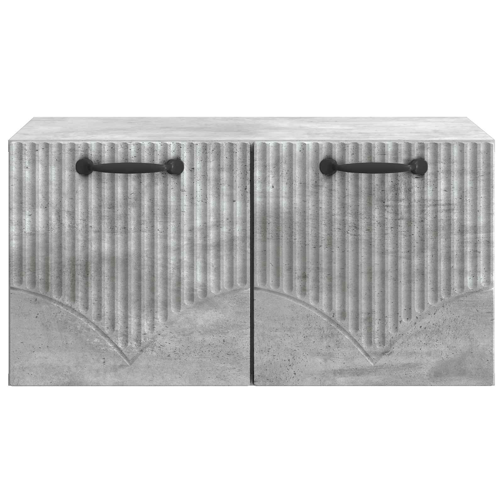 Sieninė TV spintelė Betono pilka 59,5 x 41 x 30 cm