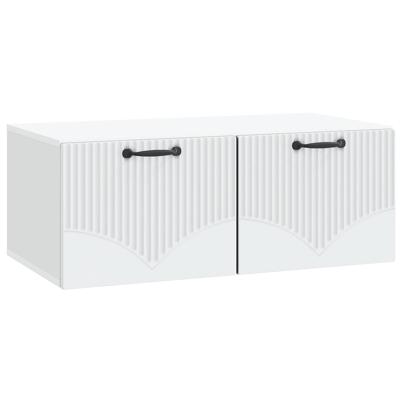 Sieninė TV spintelė Balta 78,5 x 41 x 30 cm Apdirbta mediena