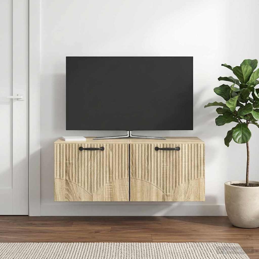 Sienas TV skapītis Sonoma ozolkoks 78,5 x 41 x 30 cm