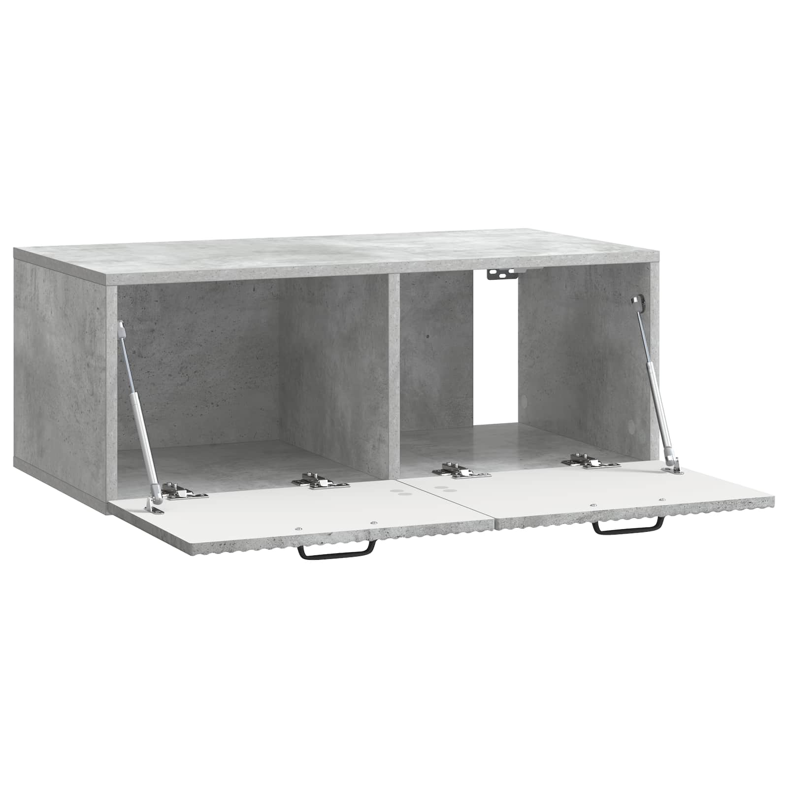 Sieninė TV spintelė Betono pilka 78,5 x 41 x 30 cm