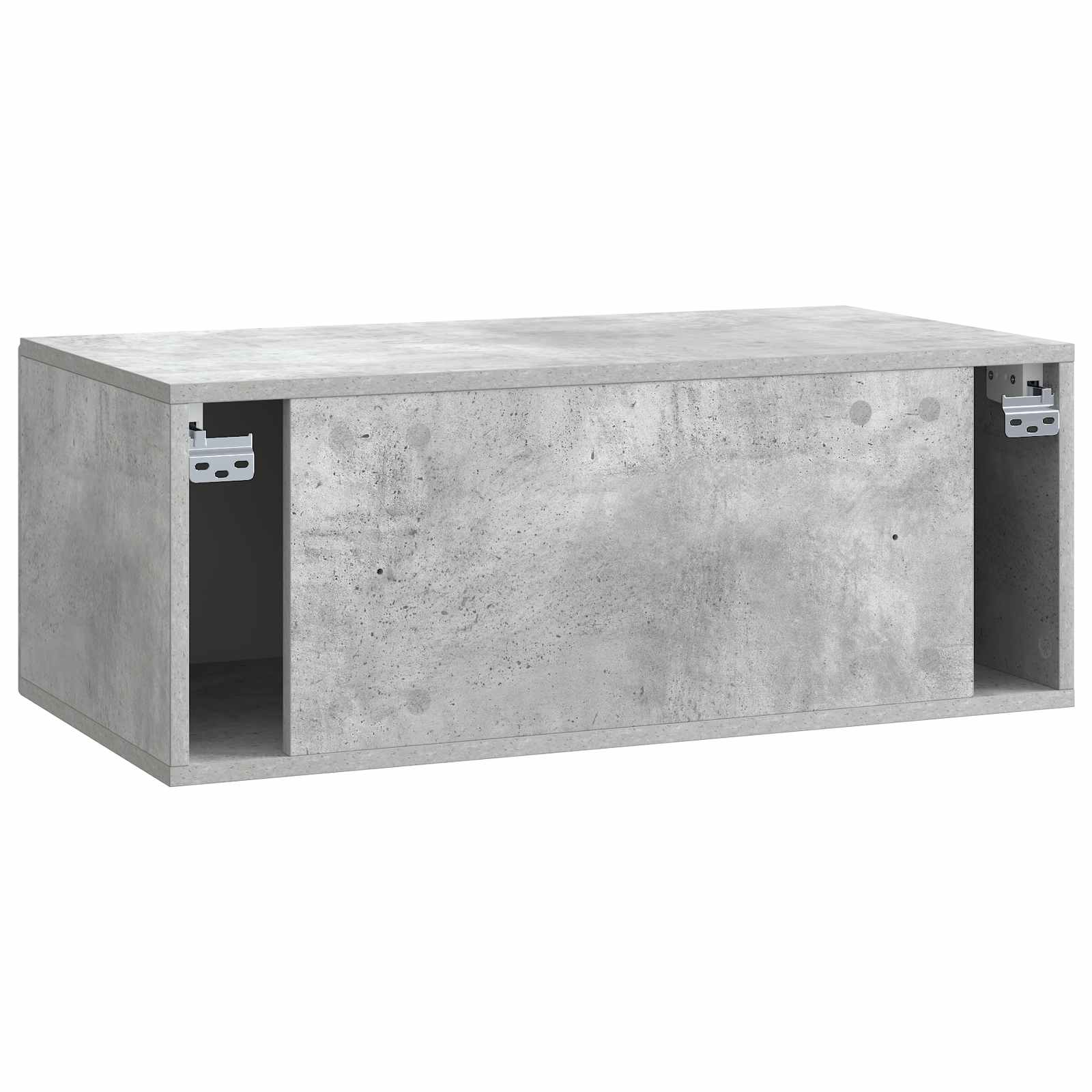 Sieninė TV spintelė Betono pilka 78,5 x 41 x 30 cm