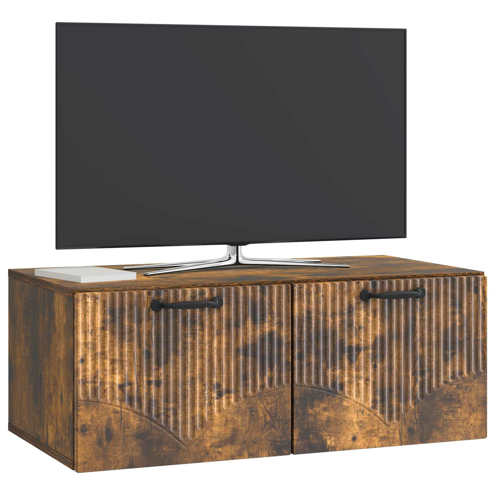 Sieninė TV spintelė Dūminio ąžuolo 78,5 x 41 x 30 cm
