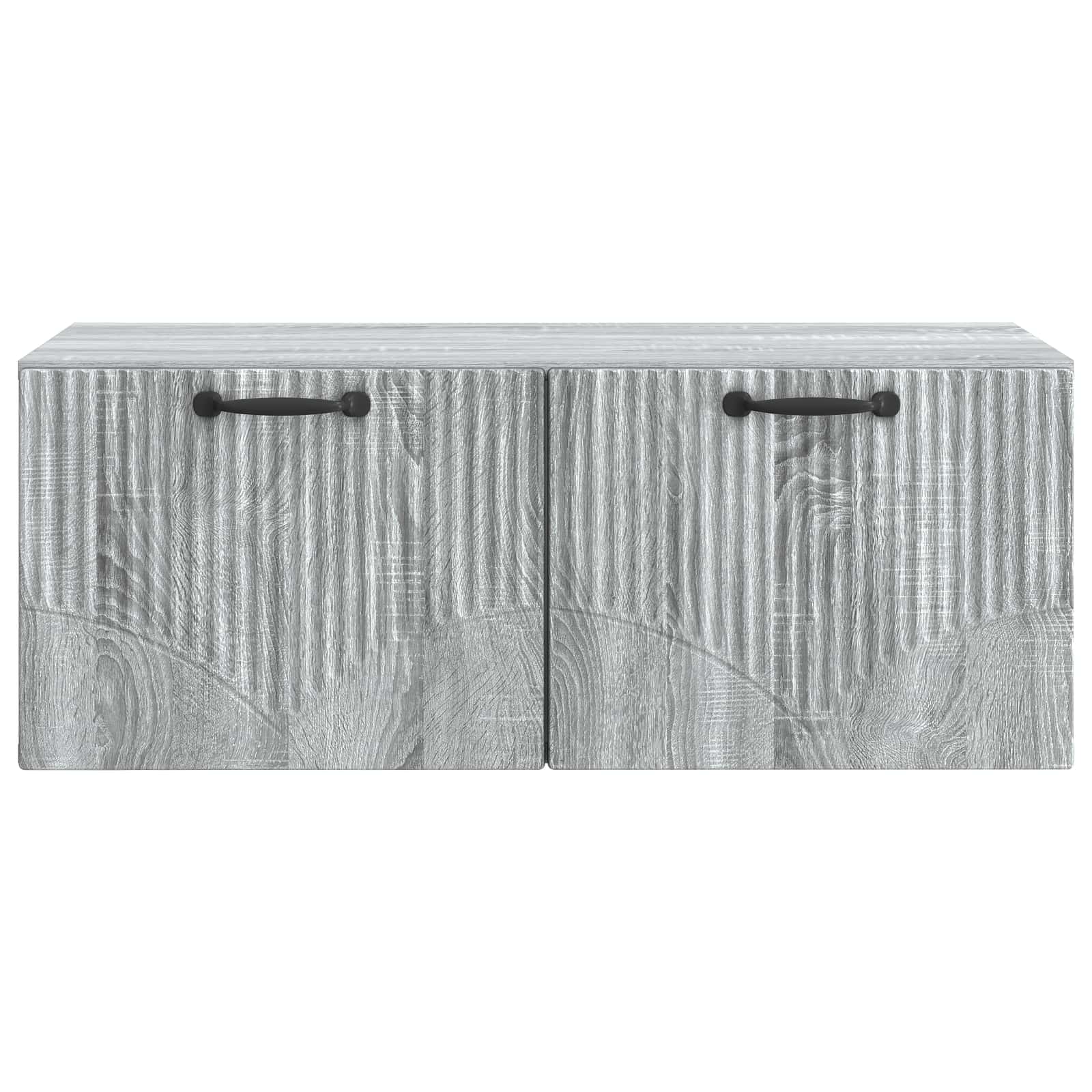 Sienas TV skapītis Pelēks sonomas ozols 78,5 x 41 x 30 cm