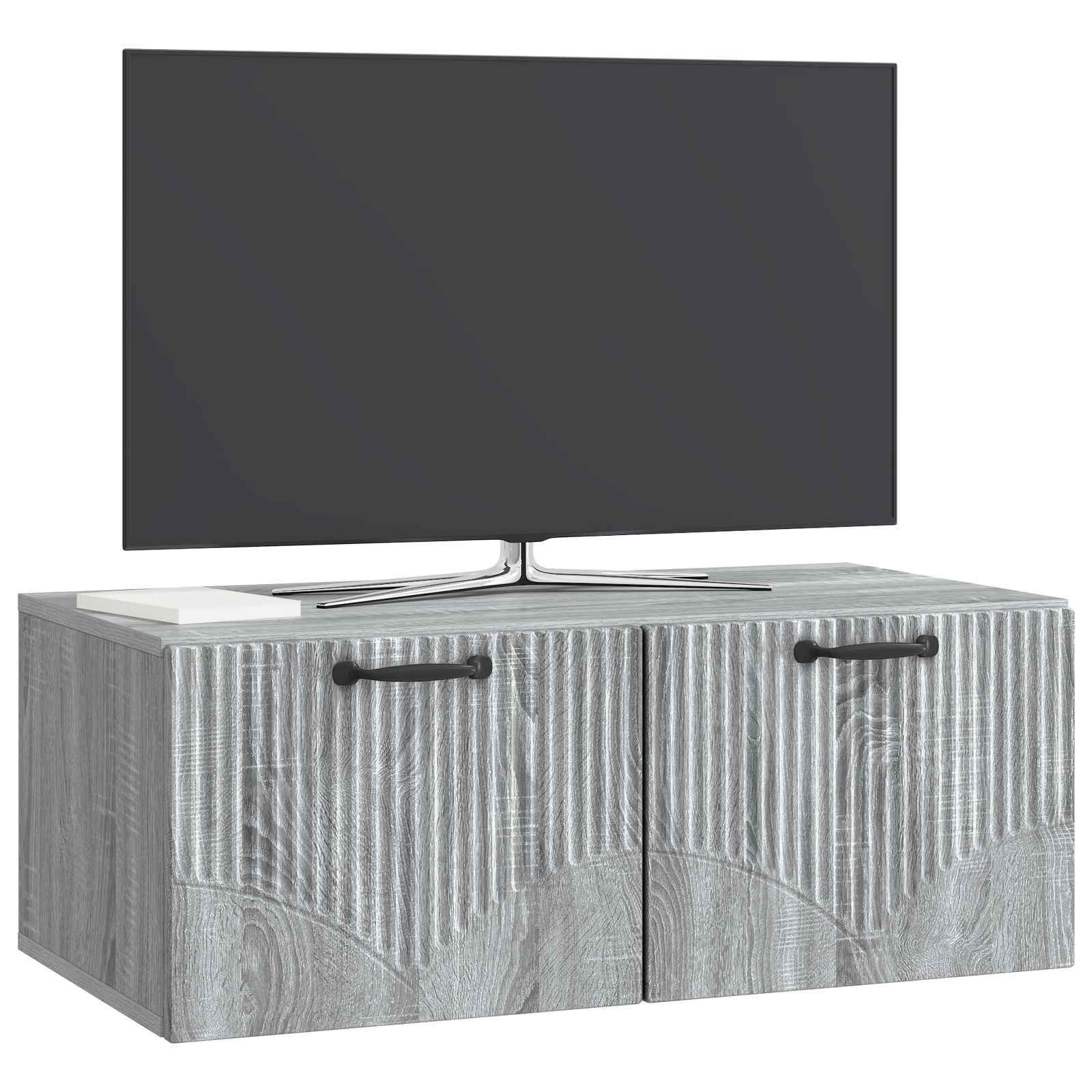 Sienas TV skapītis Pelēks sonomas ozols 78,5 x 41 x 30 cm