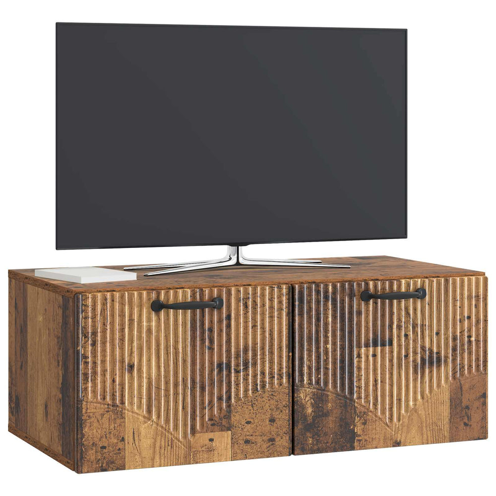 Sieninė TV spintelė Sendintos medienos 78,5 x 41 x 30 cm