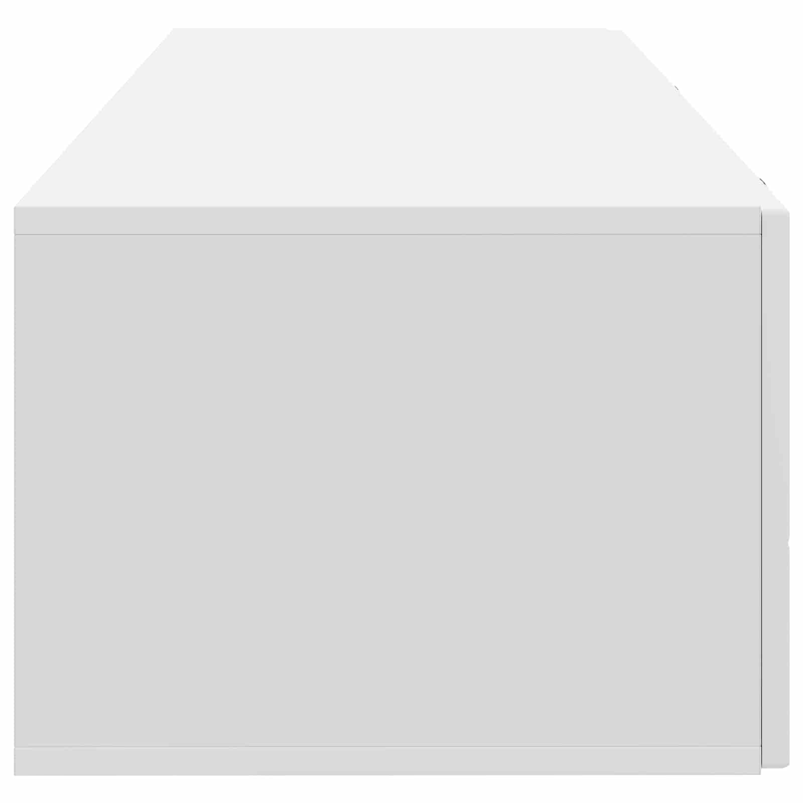 Sieninė TV spintelė Balta 98 x 41 x 30 cm Apdirbta mediena