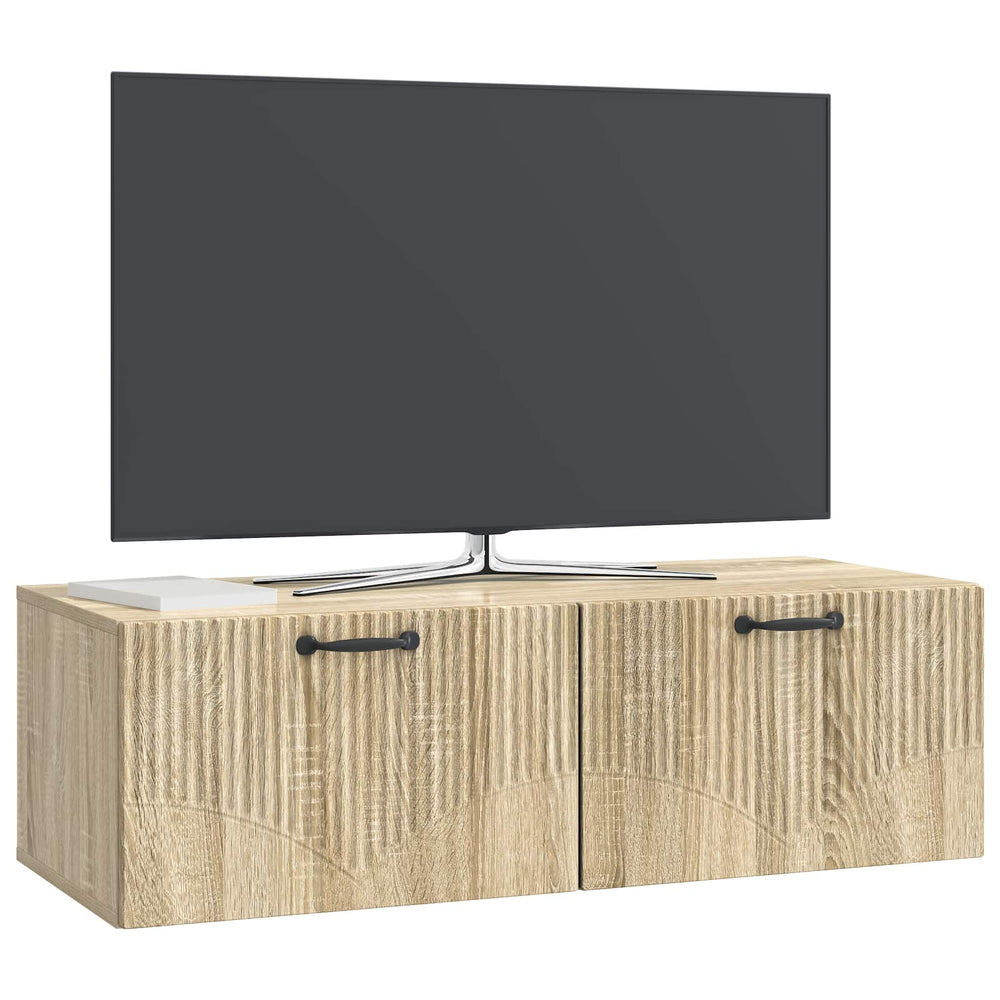 Sieninė TV spintelė Sonoma ąžuolas 98 x 41 x 30 cm